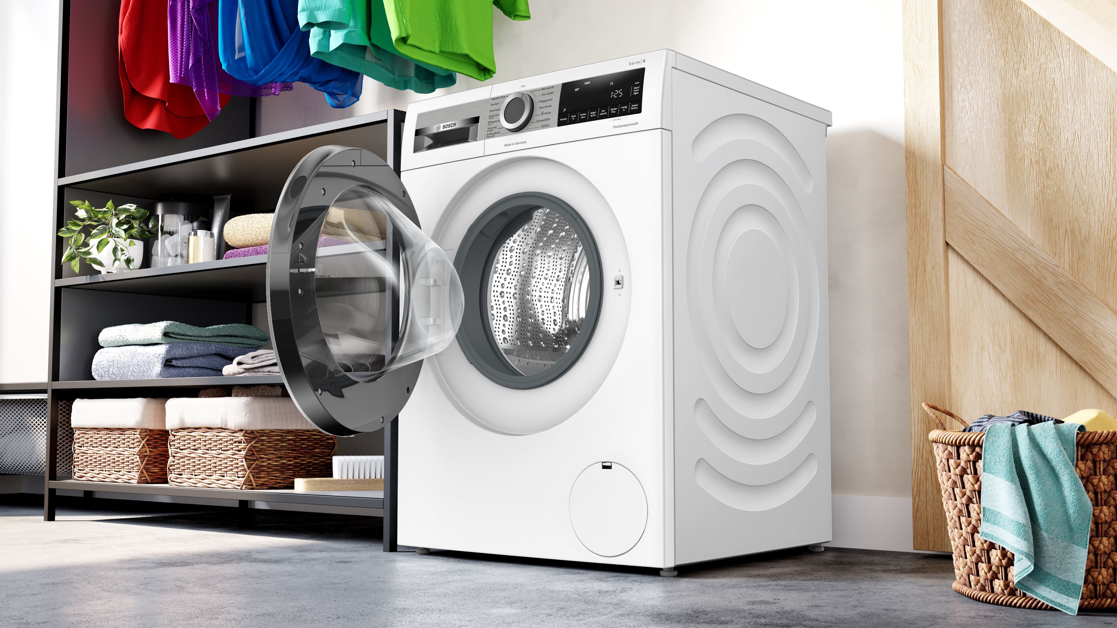 BOSCH Waschmaschine Serie 6 WGG244120, 9 kg, 1400 U/min – Bild 3 von 5