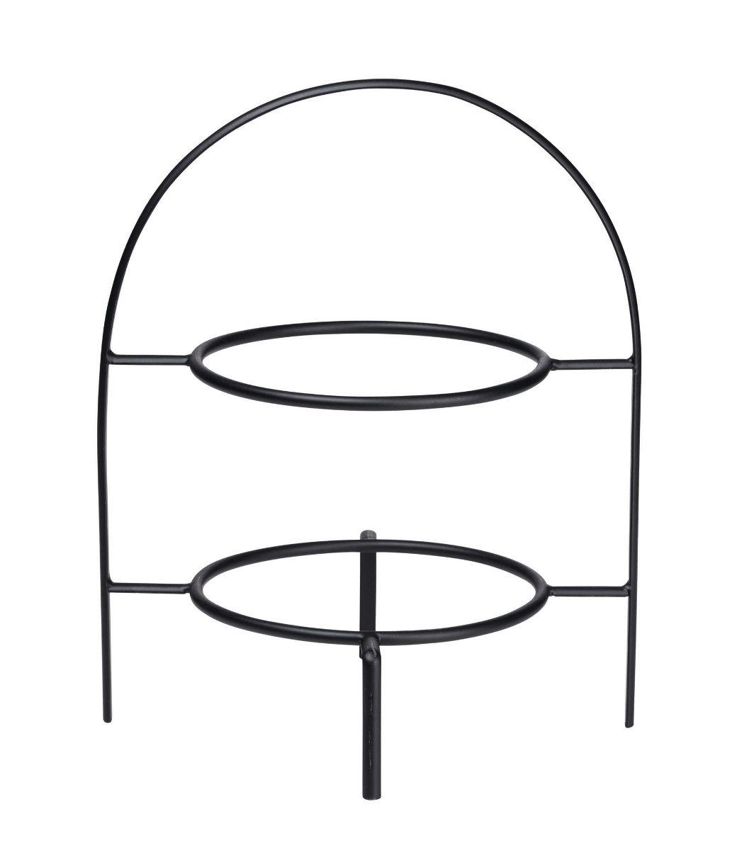 ASA SELECTION Etagere à table ligne noire Etagere 2-st. f. Dessertteller, Eisen, (Etageren), Geschirr