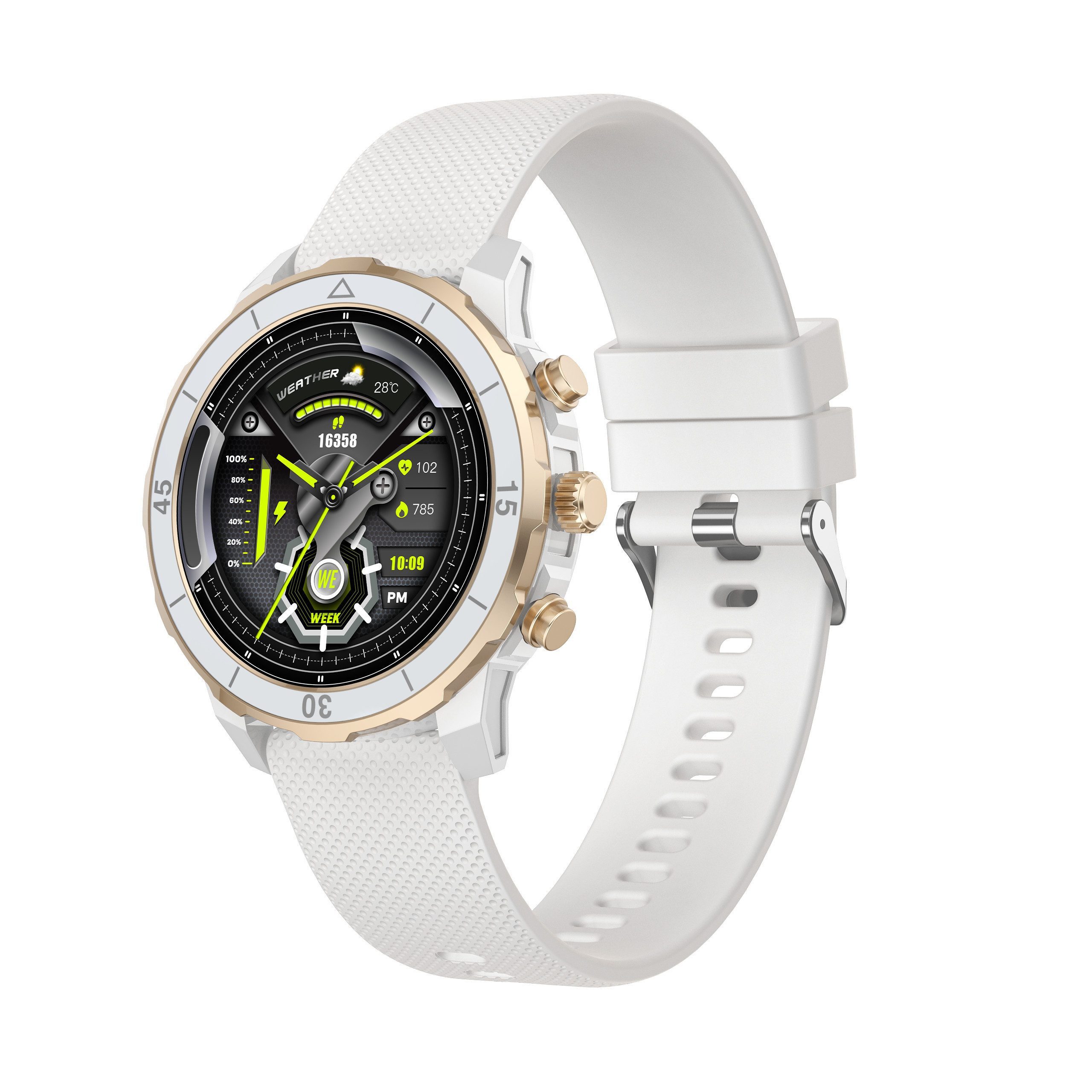 Smartwatch Damen Herren,Fitness Tracker Uhr mit Anruffunktion Smartwatch