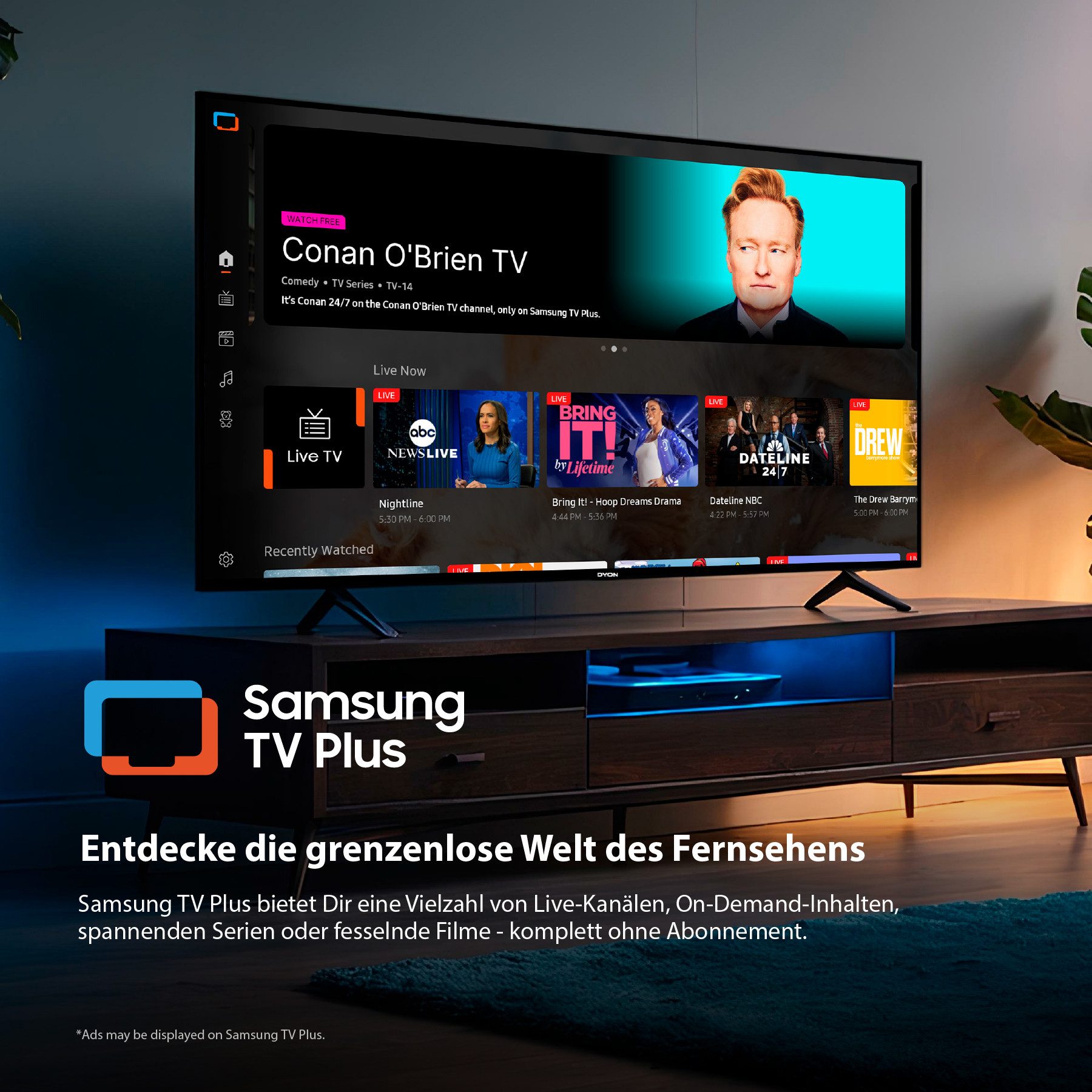 Dyon Ultimax 43F-TI LED-Fernseher (108 c...