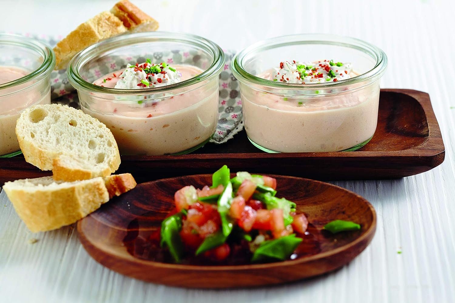 WECK Einmachglas Weck Einkochgläser 200ml 12 Stk Rundrand Sturzform Einweckgläser