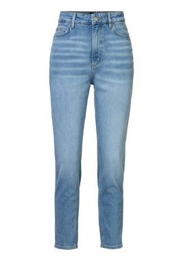 BOSS ORANGE High-waist-Jeans Ruth High Rise Hochbund High Waist Premium Denim Jeans mit Leder-Badge