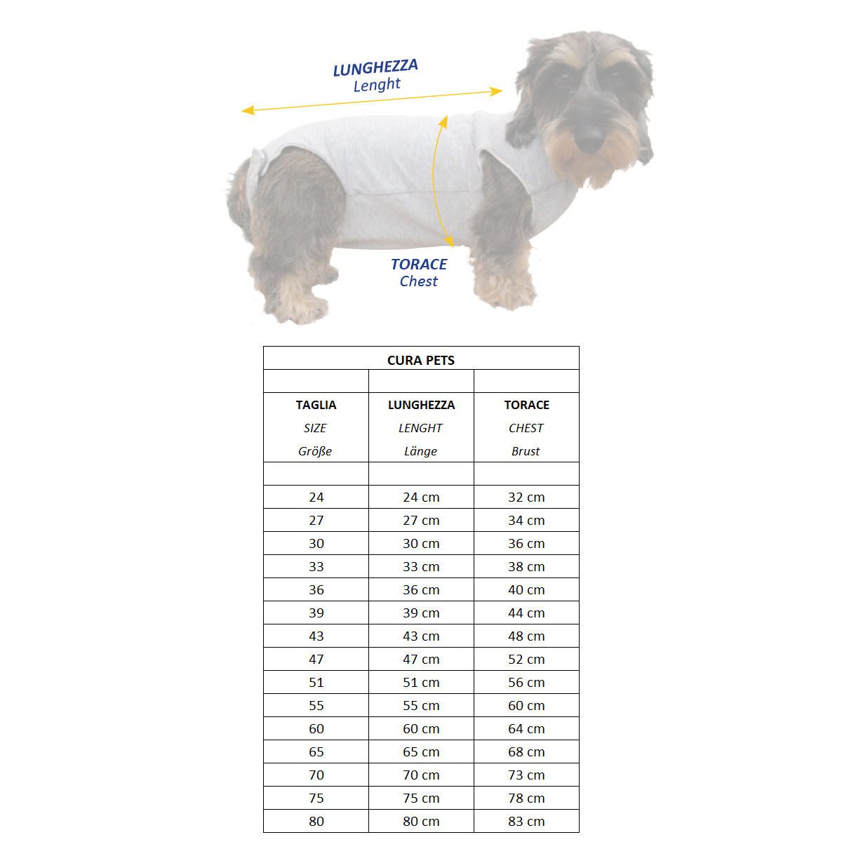 Fashion Dog OP-Body Cura Pets OP- und Gesundheits-Body für Hunde und Katzen