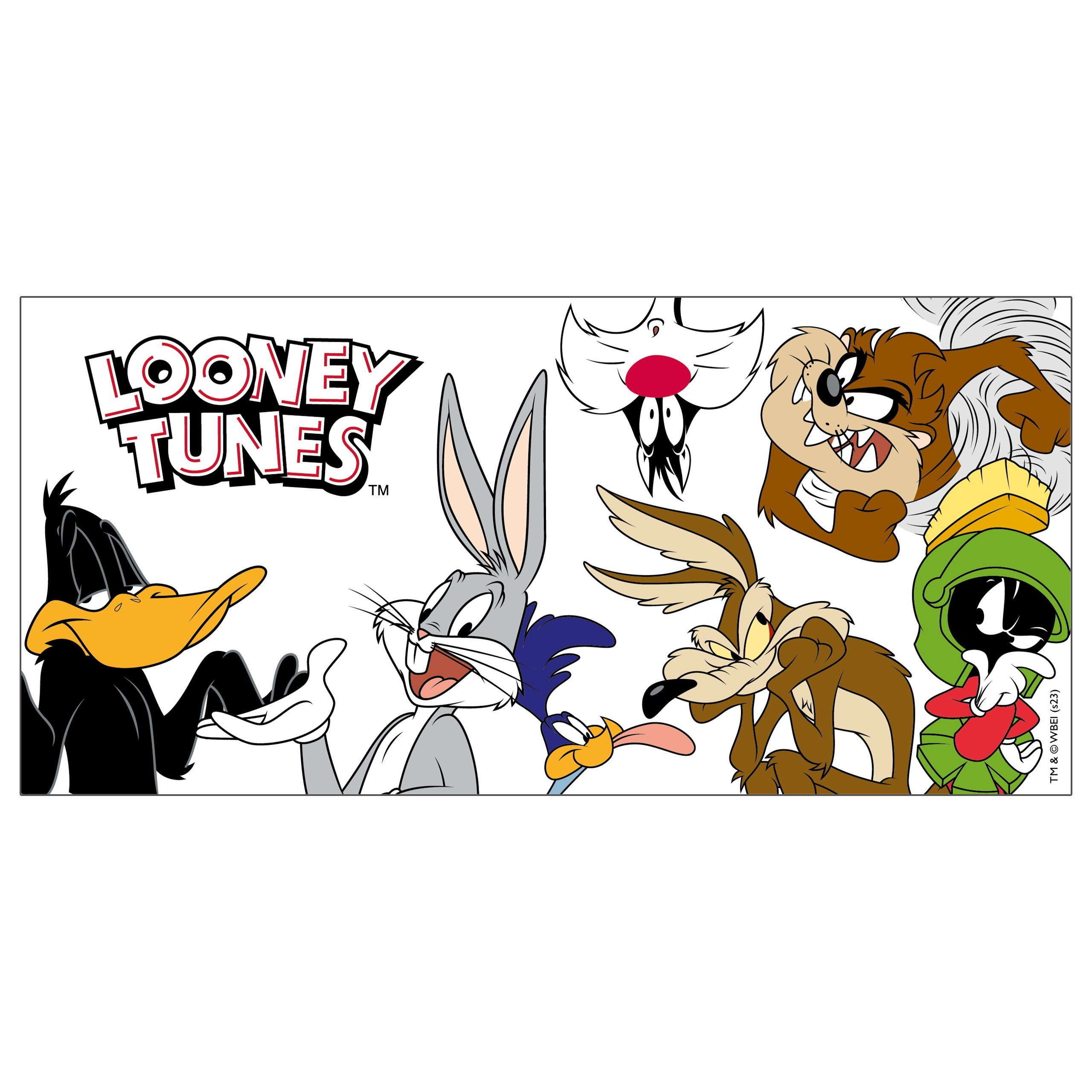 Looney - Porzellan Tasse 320 Porzellan Tasse aus Family - United ml, Kaffeebecher Tunes Labels®