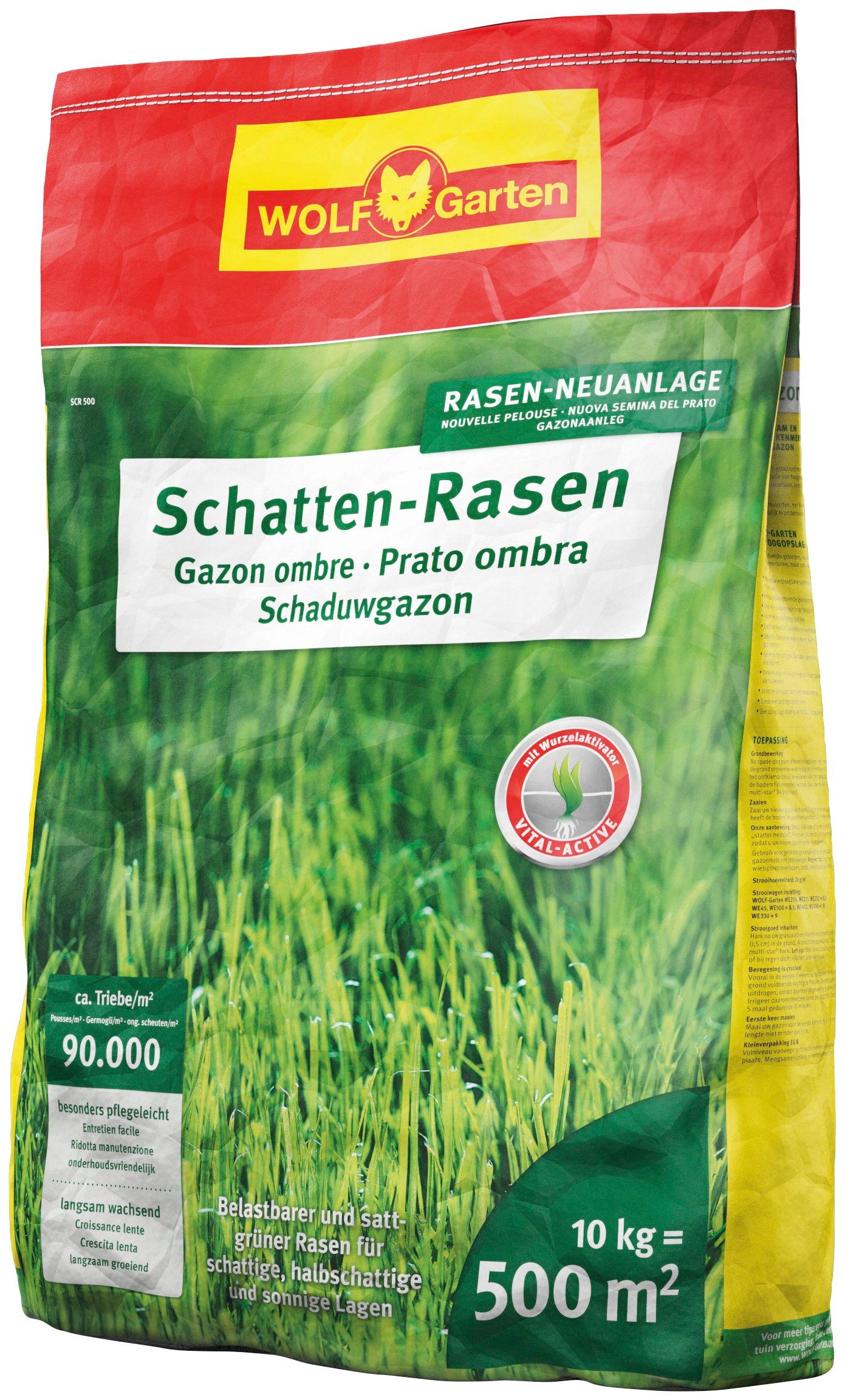 WOLF-Garten Rasensamen »SCR 500 Schattenrasen«, 10 kg