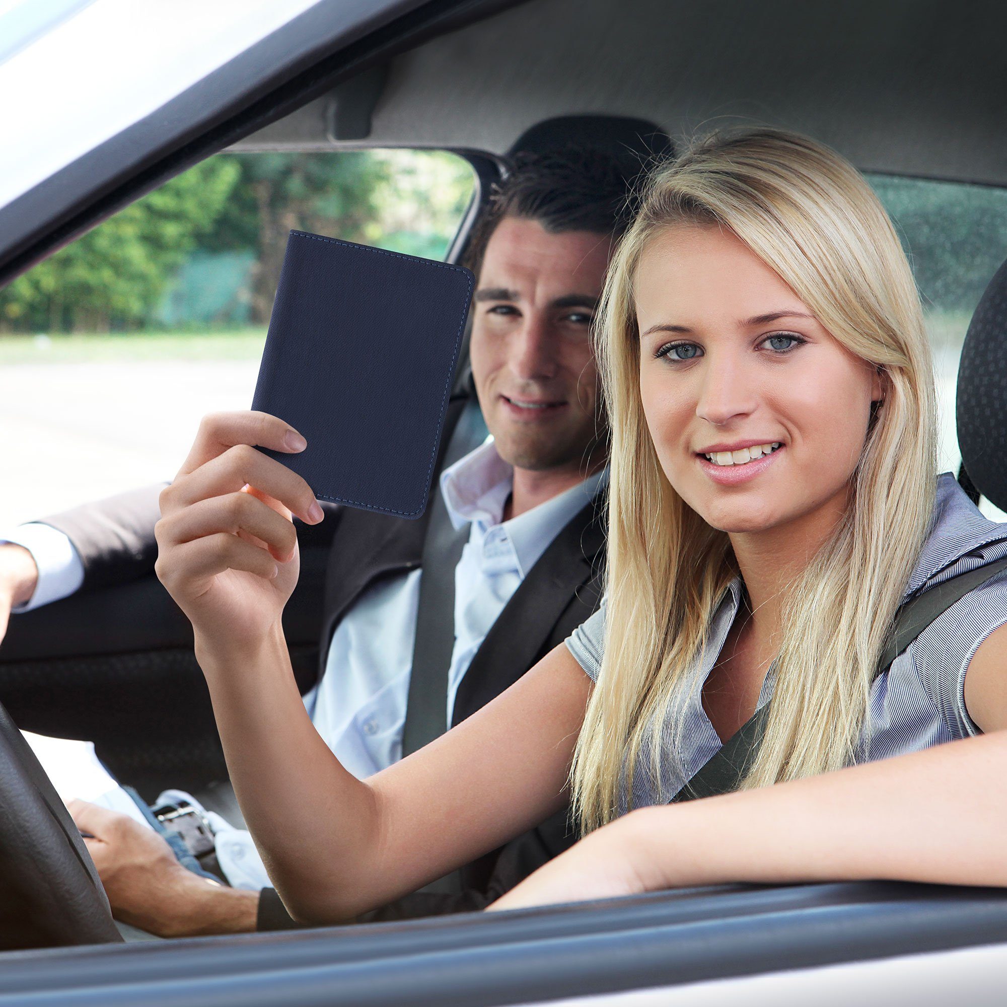 kwmobile Etui Fahrzeugschein Hülle mit Kartenfächern, günstig online kaufen