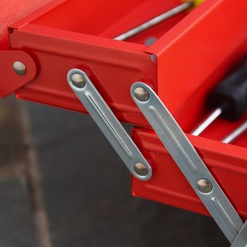 Durhand Werkzeugbox Werkzeugkoffer 5 Fach-Design
