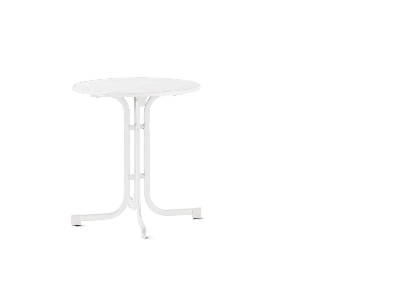 Klapptisch in Mamor weiß, mecalit®-PRO - 72x68cm (HxD)