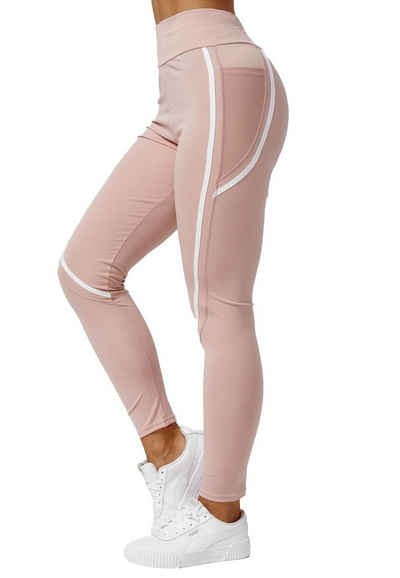 Holala Leggings »3686« (1-tlg) Damen Fitness Leggings Skinny Stretch Yoga Sport Hose mit Tasche