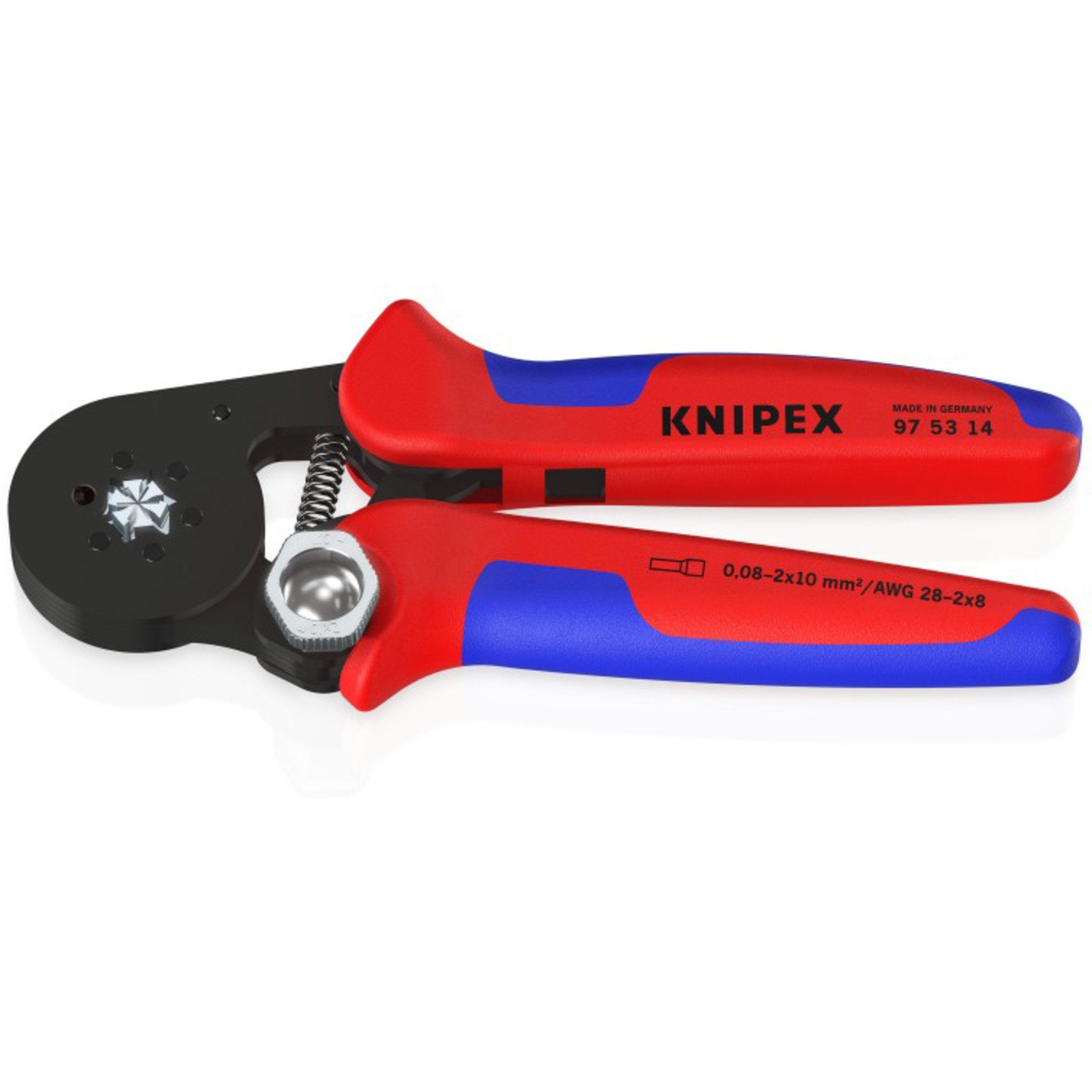 Knipex Crimpzange KNIPEX Crimpzange 97 53 14 SB, (mit