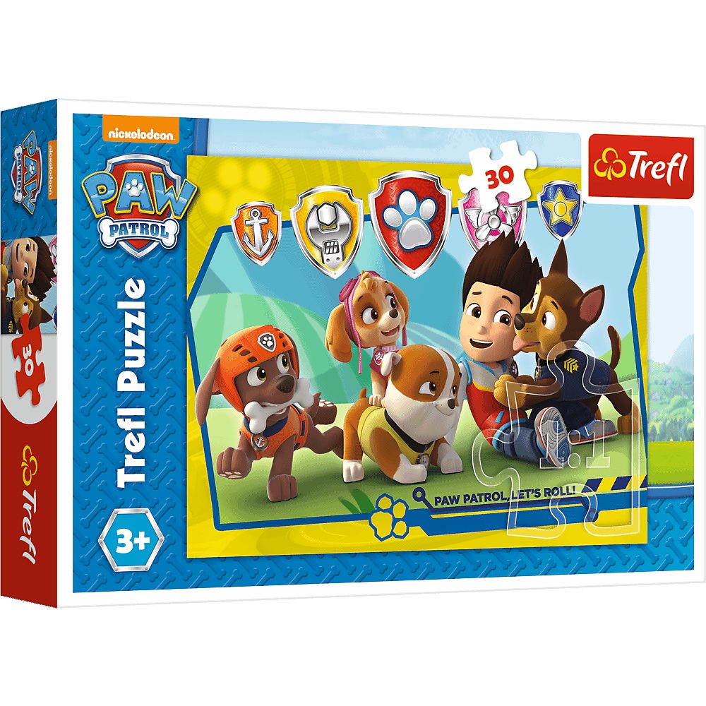 Trefl Puzzle Trefl 18239 Paw Patrol 30 Teile Puzzle, 30 Puzzleteile, Made in Europe