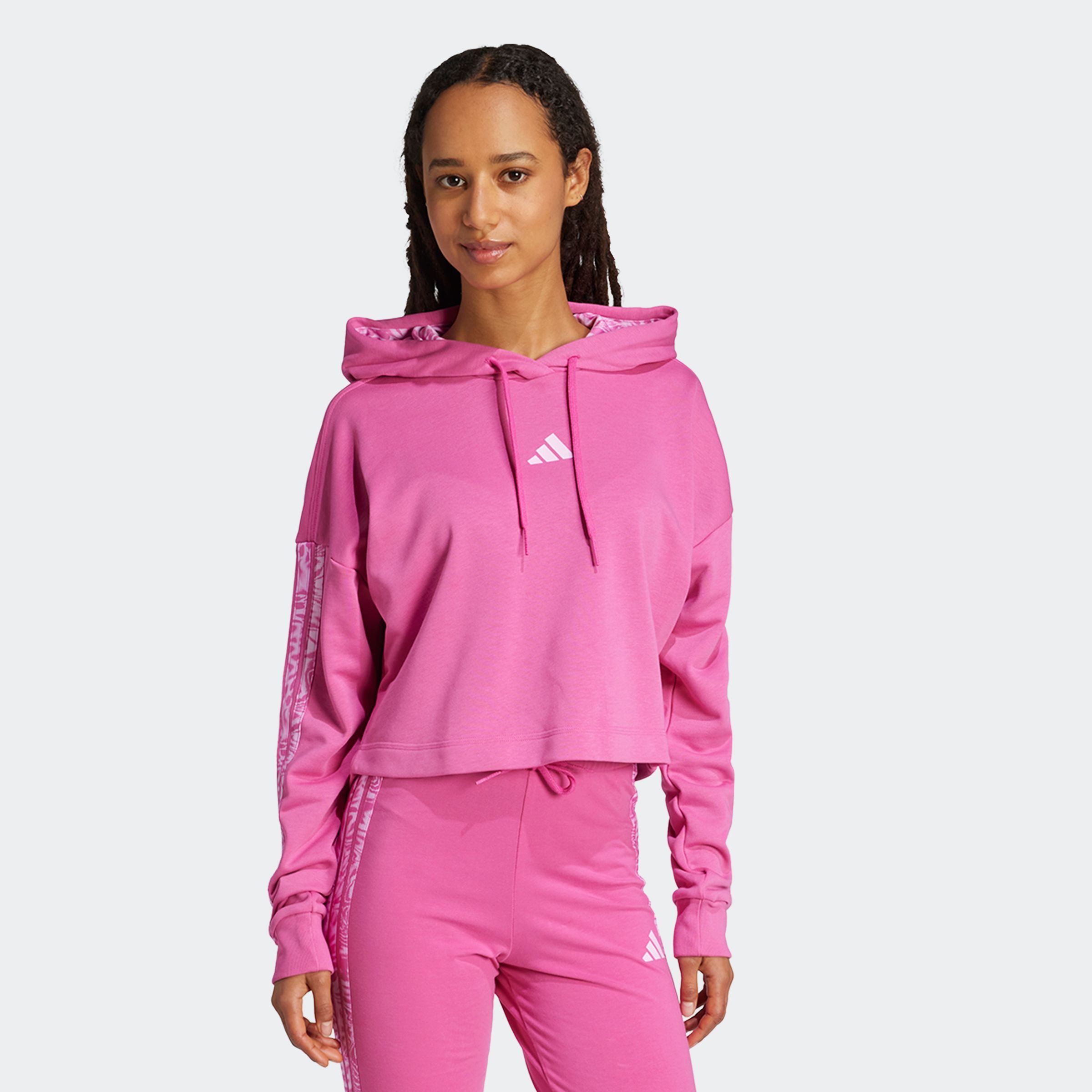 adidas Sportswear Kapuzensweatshirt W AOP 3S günstig online kaufen