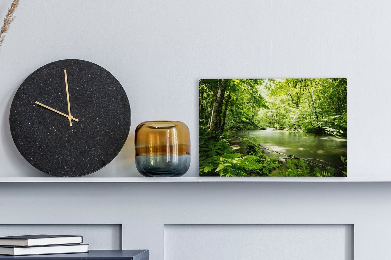 OneMillionCanvasses® Leinwandbild Wald - Baum - günstig online kaufen