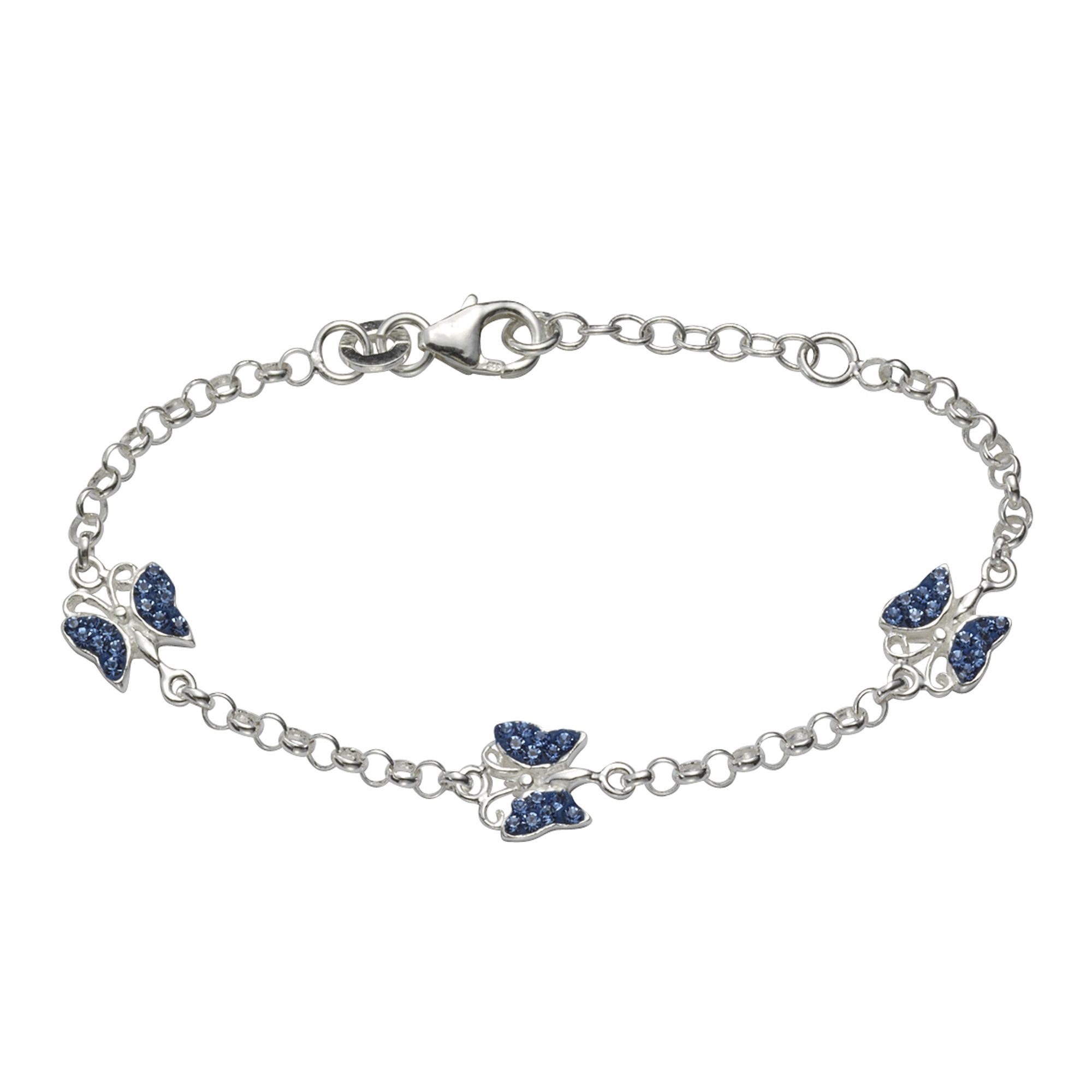 Sterling Silber Schmetterling Armband Vivance 925/-