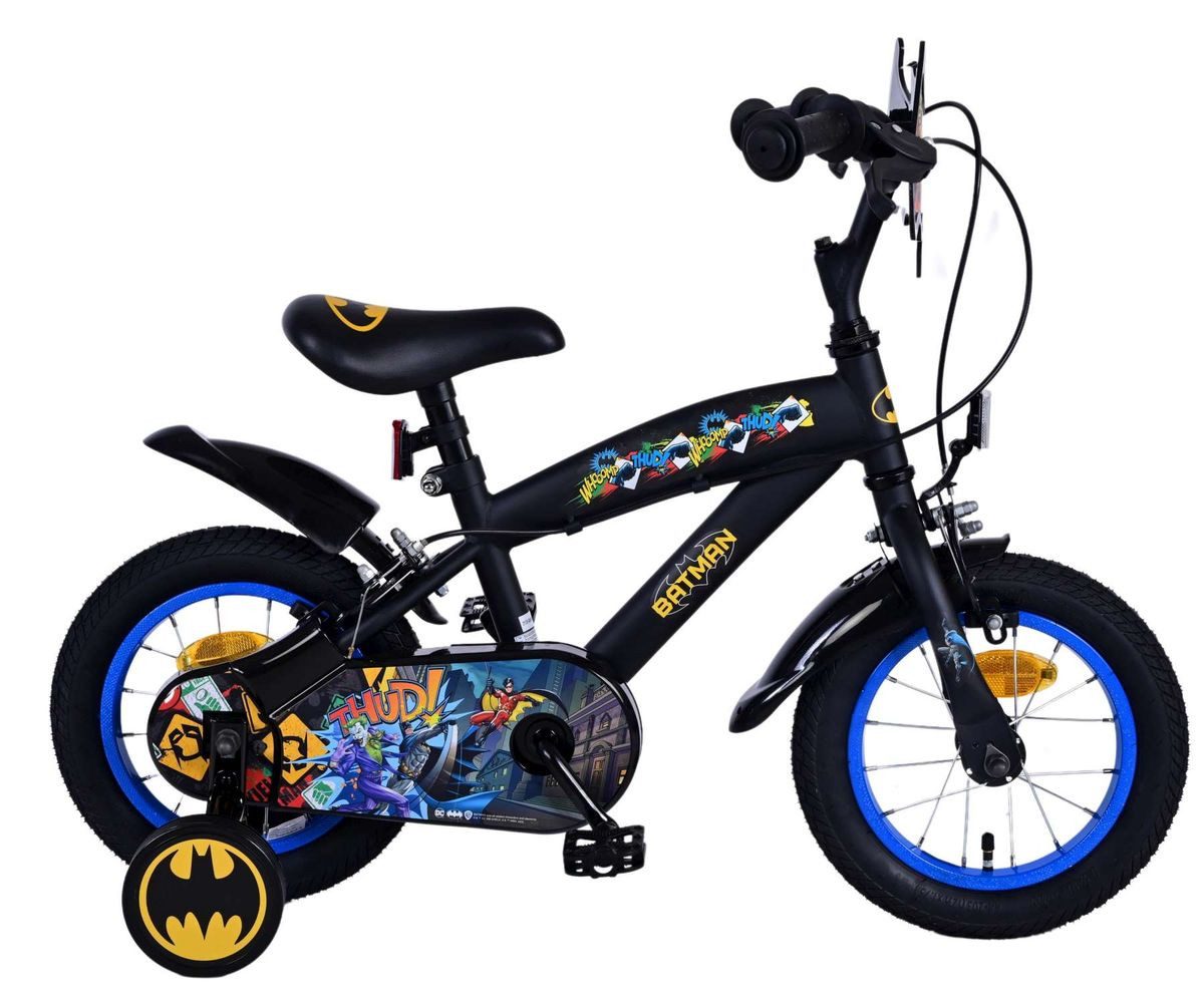 Kinderfahrrad 12" 12 Zoll Kinder Jungen Fahrrad Rad Bike Kinderrad Batman 21131-safw