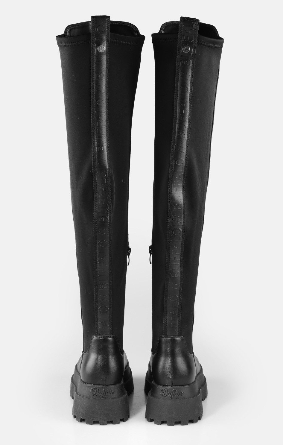 Buffalo PLUTO Overkneestiefel Langschaftstiefel, Festivalboots mit Stretchs günstig online kaufen