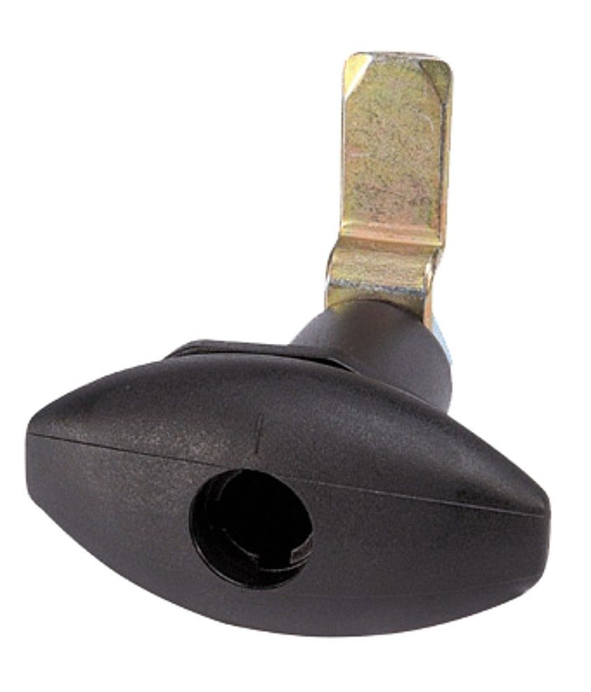 Safetec Multifunktionsschloss Safe-tec Klappenschloss Elipse klein schwarz