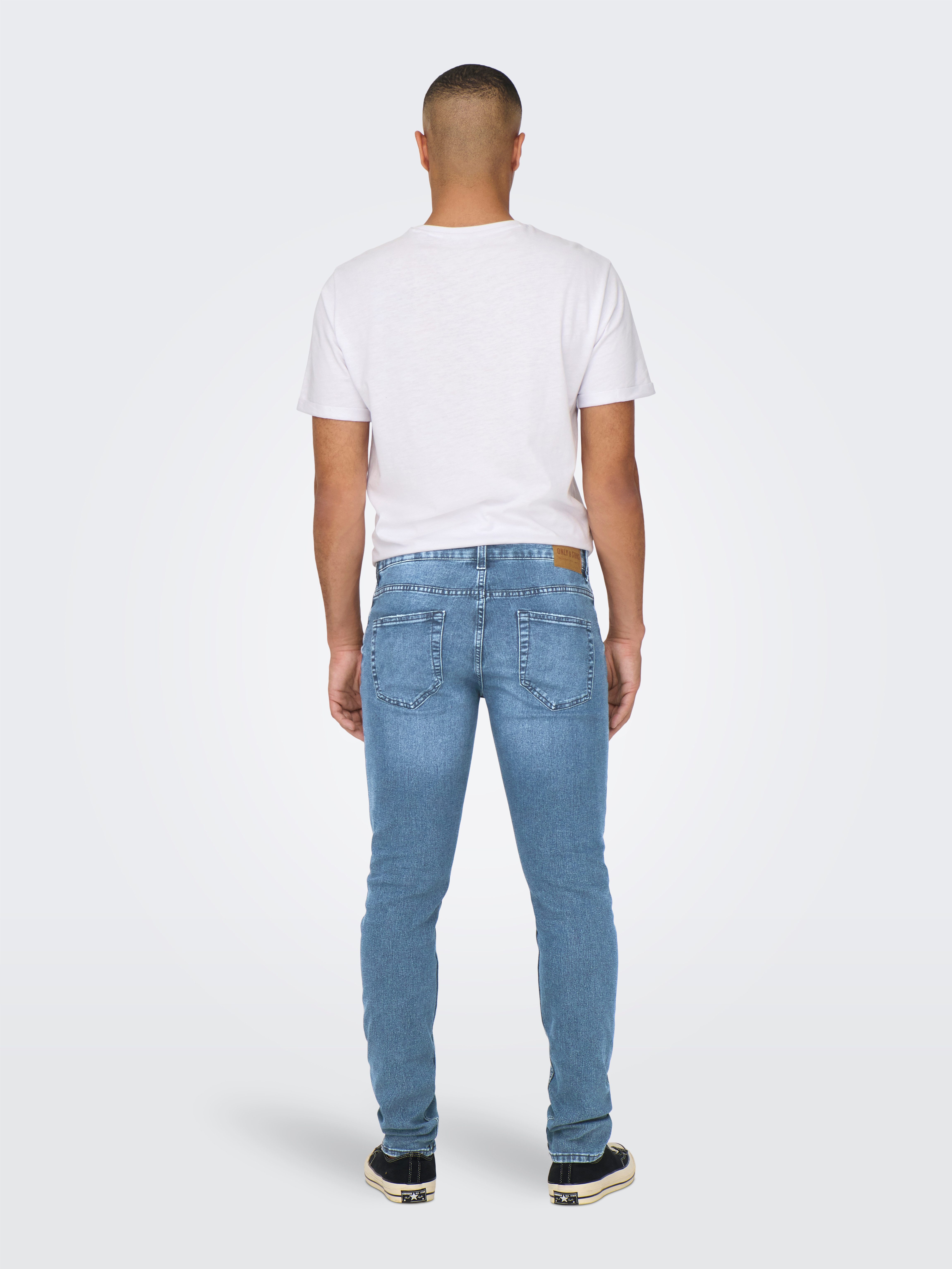 ONLY & SONS Regular-fit-Jeans ONSWEFT REG 7900 EY BOX JEANS NOOS Baumwollmischung, regular fit