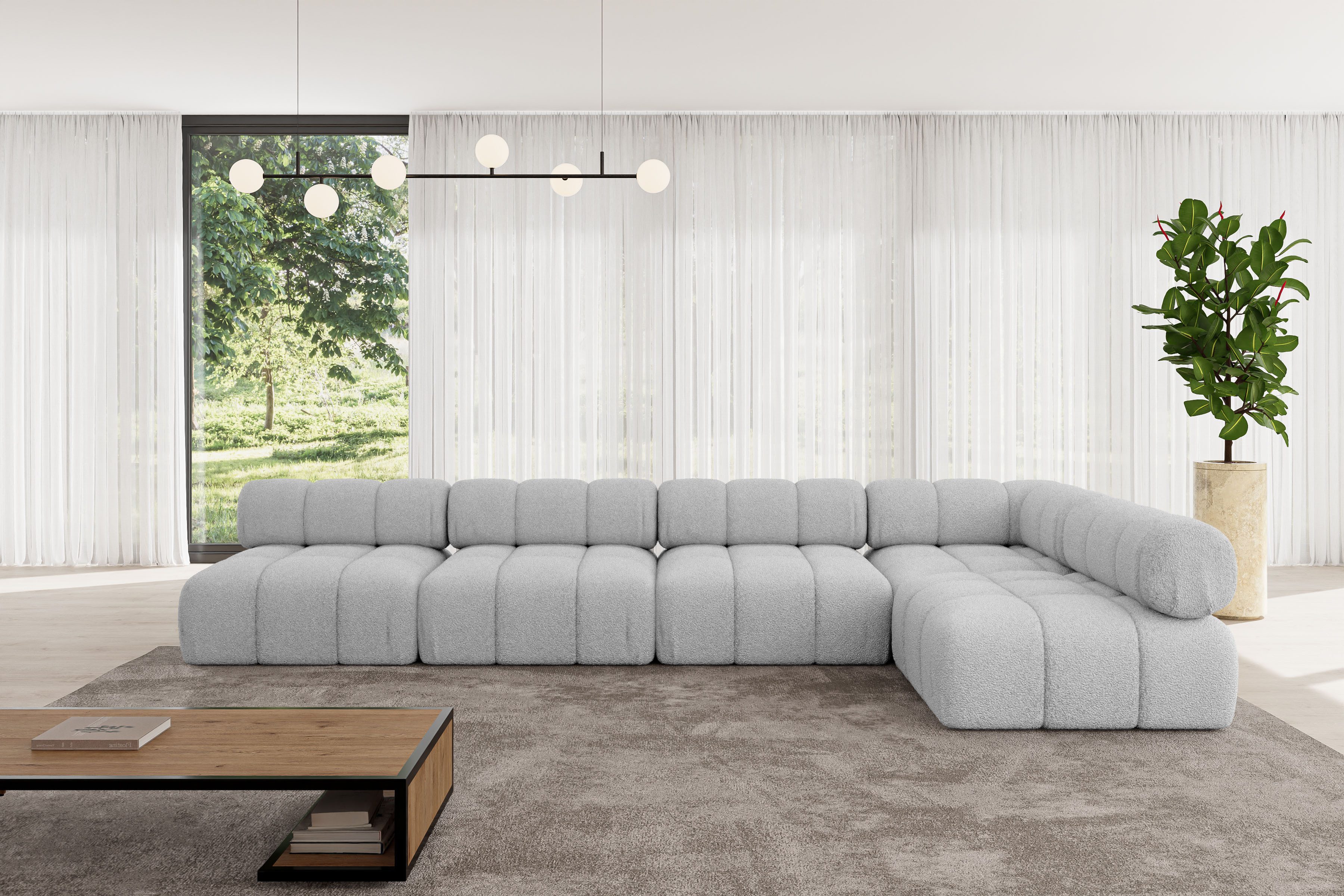 ALTDECOR Ecksofa Samaro-L3, Sofa Praktische Bequeme günstig online kaufen