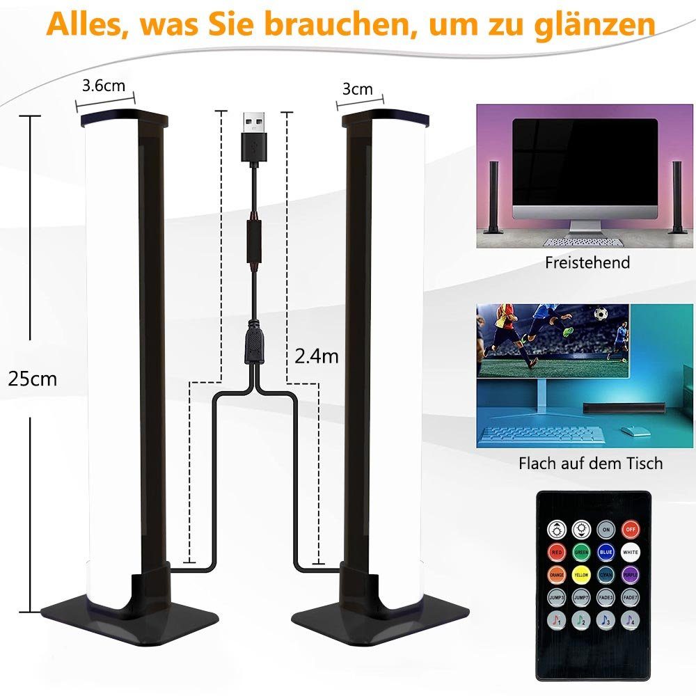 Rosnek LED Stripe RGB, dimmbar, mit günstig online kaufen