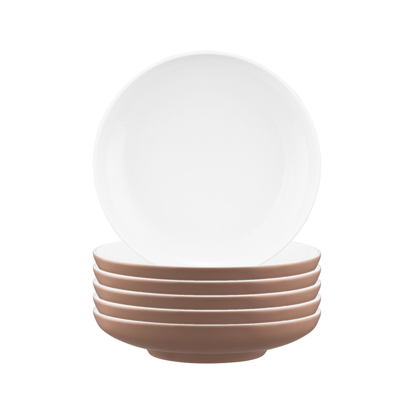 Seltmann Weiden Suppenteller Sento Home Pure Colors Suppenteller ø 21,3 cm, (6 St)