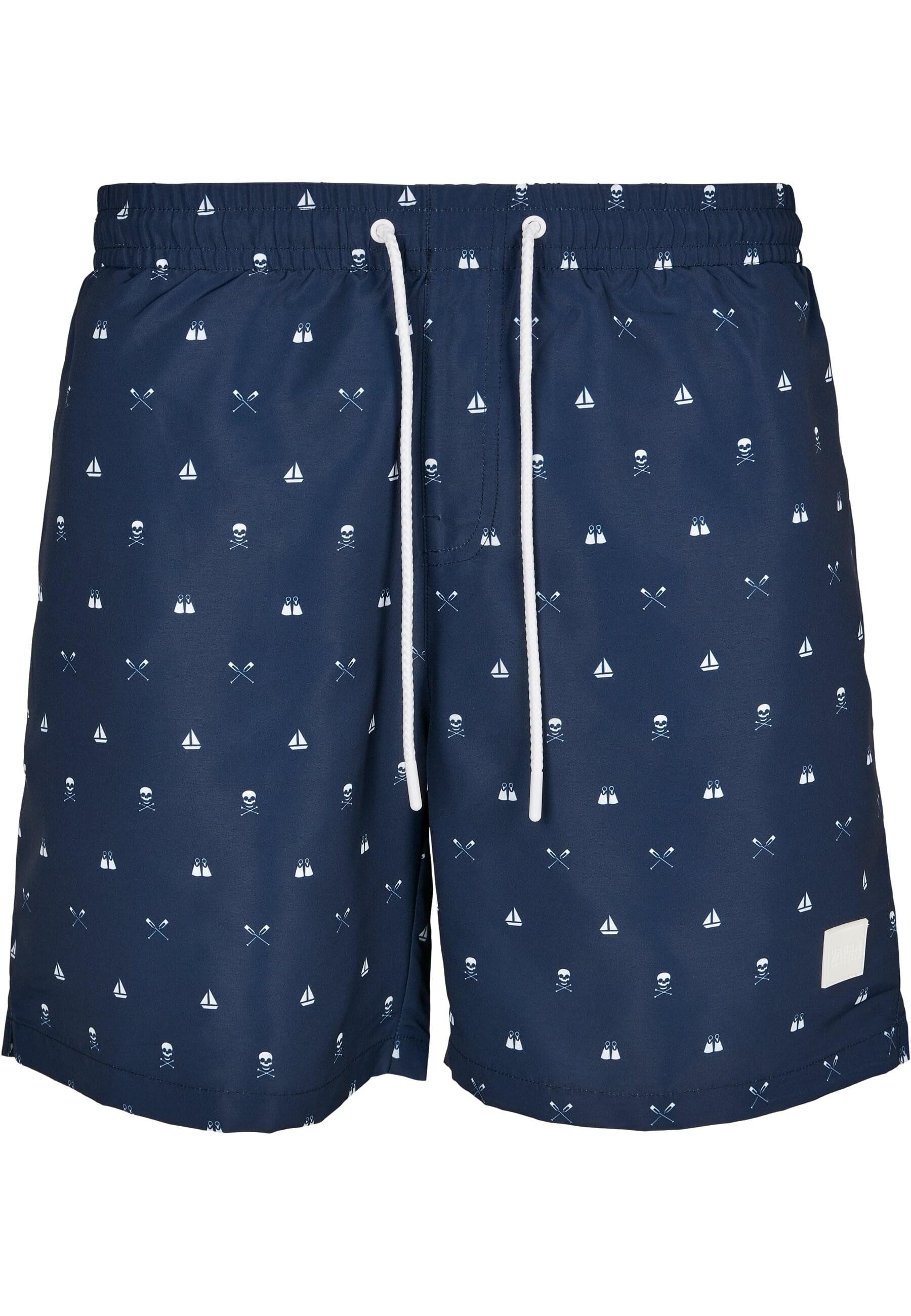 URBAN CLASSICS Badeshorts Urban Classics Herren Pattern Swim Shorts günstig online kaufen