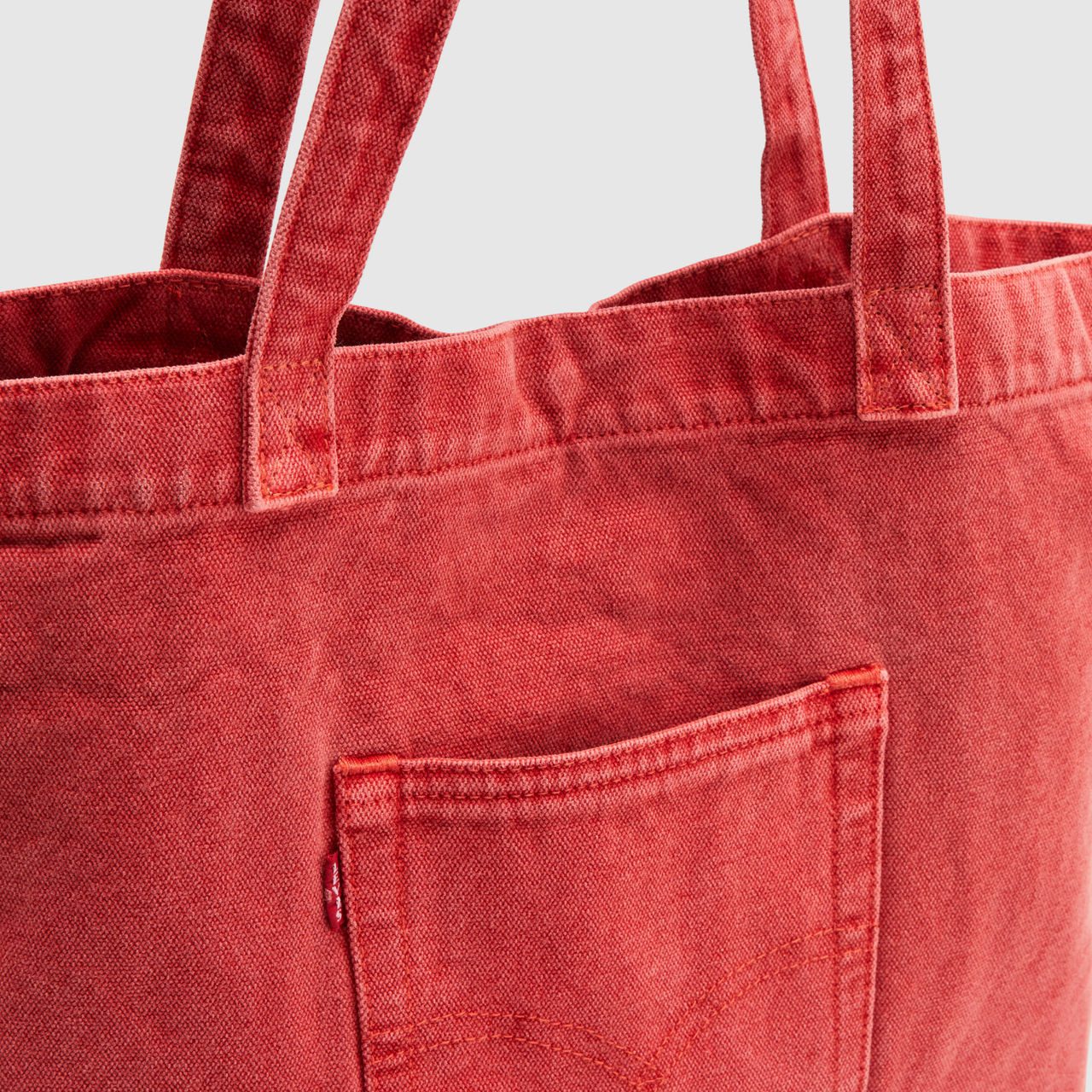 Levi's® Beuteltasche LEVI®S TOTE, aus Denim, mit Außentasche