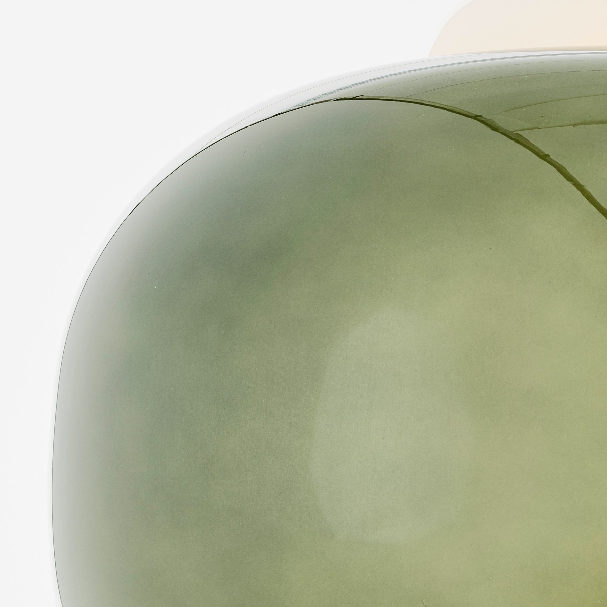 Brilliant Pendelleuchte Blop Glas/Metall Blop Geeignet W, 60 1x grün, 30cm A60, E27, 30cm Pendelleuchte Pendelleuchte grün