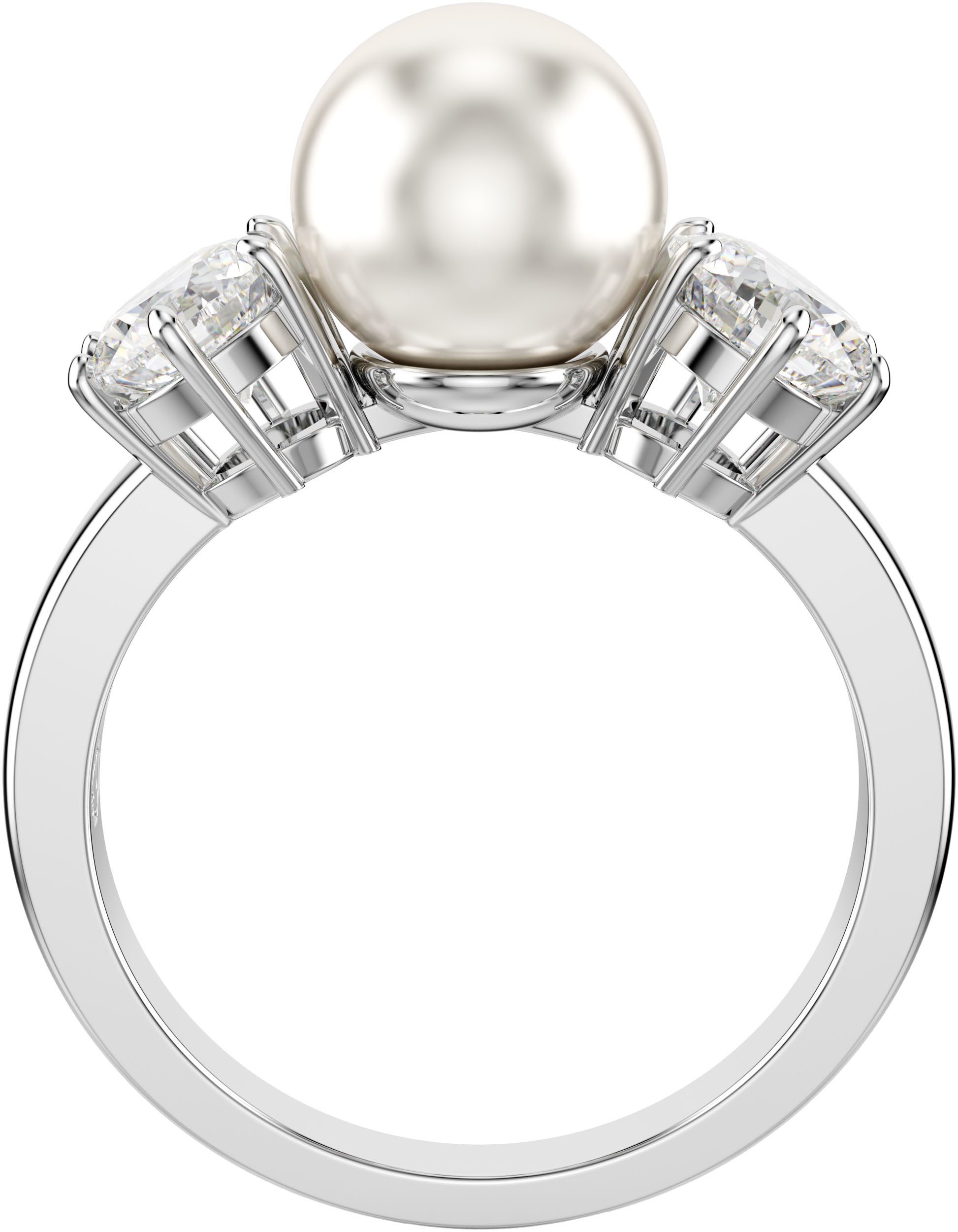 Swarovski Fingerring Schmuck Geschenk Matrix Ring, mit Swarovski® Zirkonia günstig online kaufen