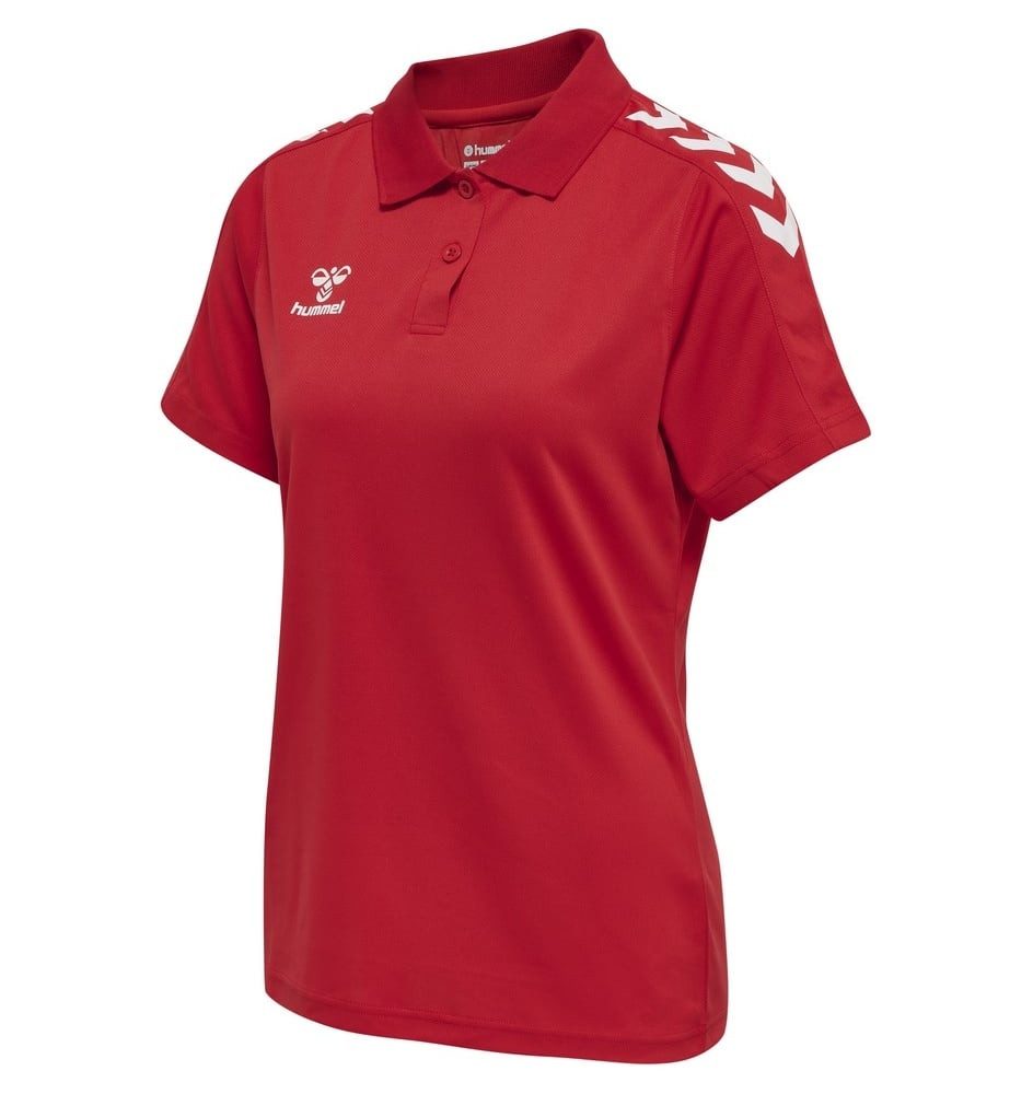 Poloshirt hmlCORE XK Functional (Polyester-Piquel) Kurzarm rot Damen