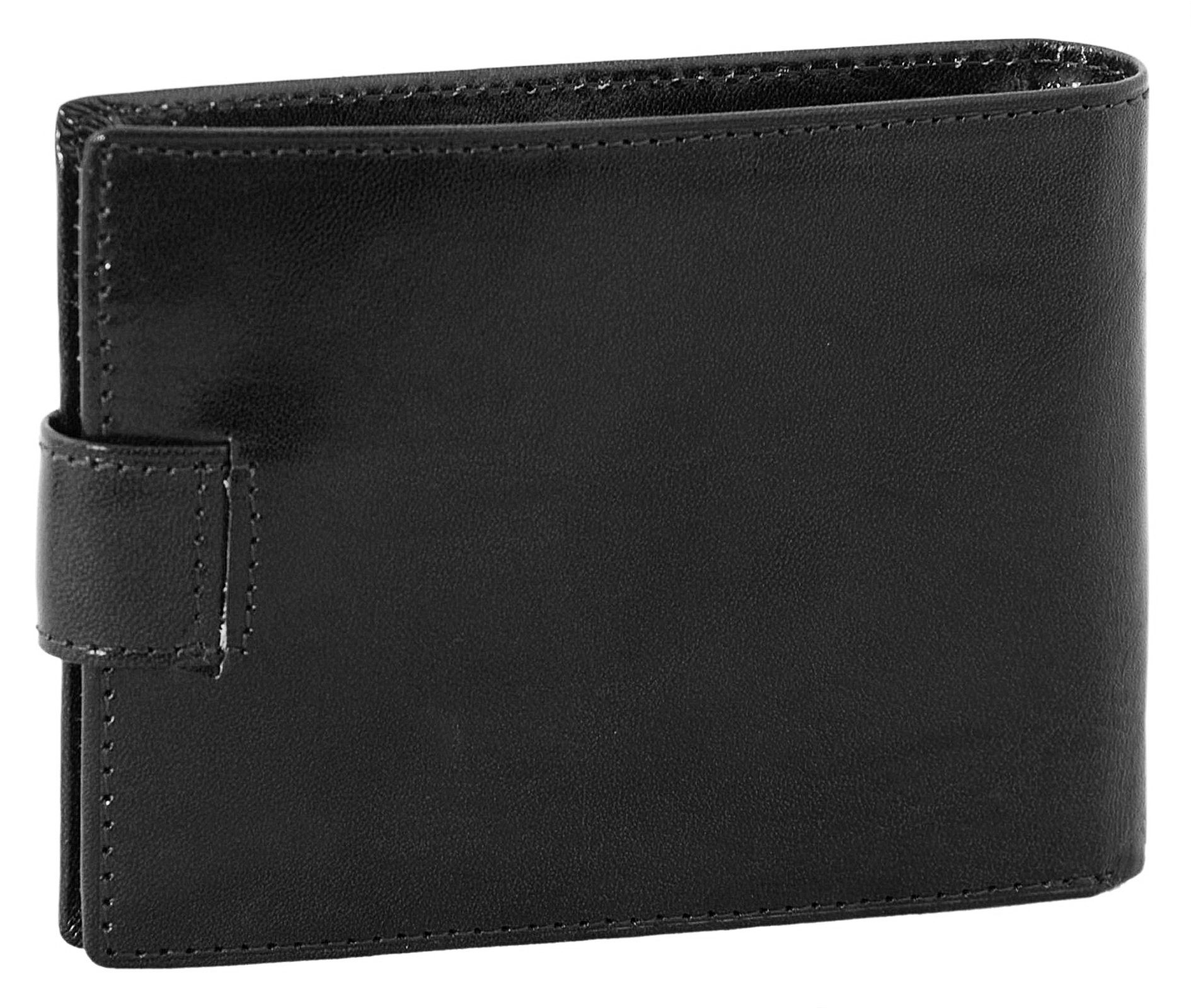 Piké Geldbörse LUCA, echt Leder, Made in Italy