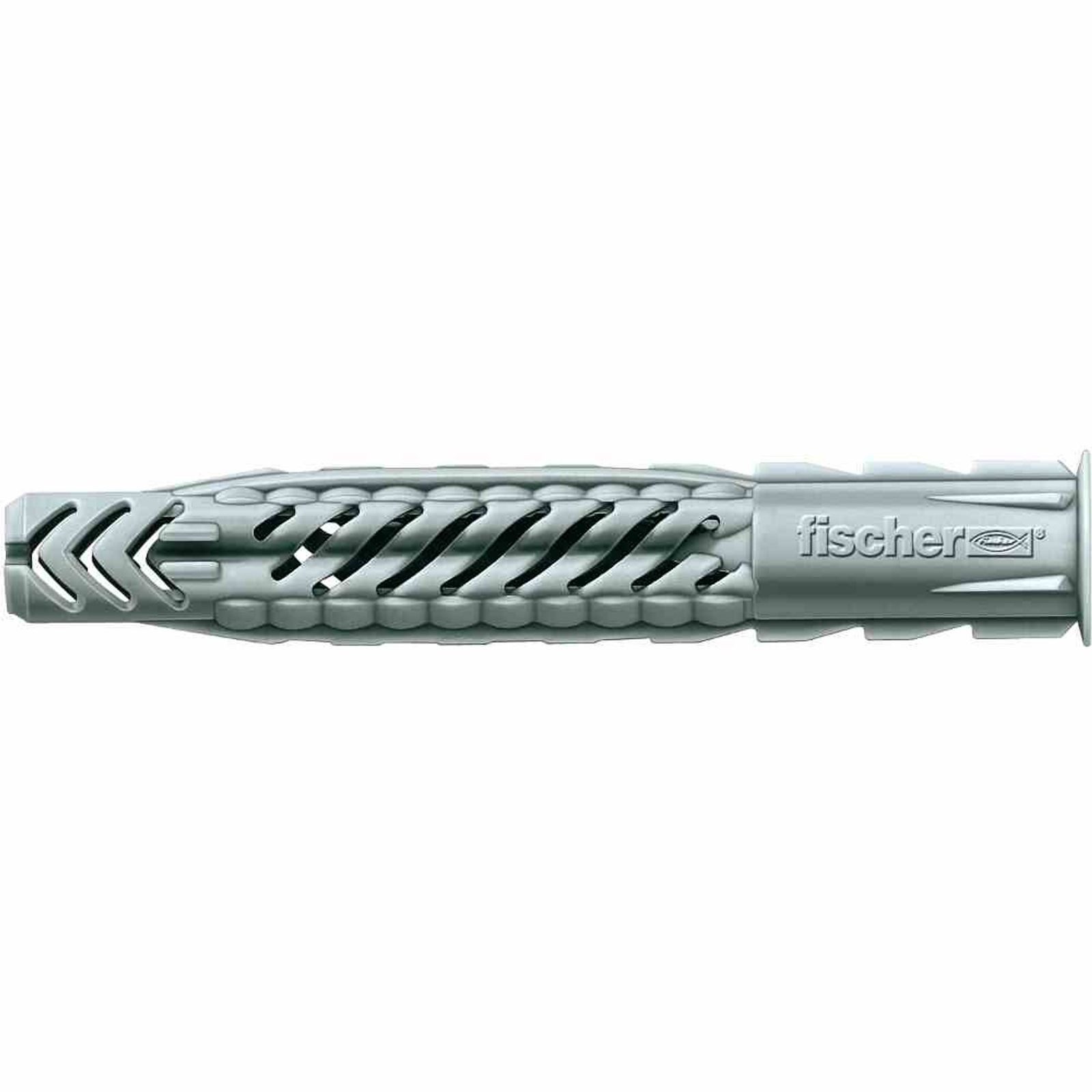 fischer Universaldübel UX 6x50 R Nylon Universaldübel lang mit Rand,* packweise! *, 100 Stück, (100-tlg)