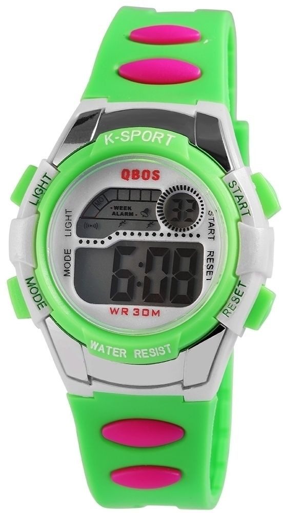 Qbos Quarzuhr Mallyx, Datumsanzeige, Kinder Armbanduhr