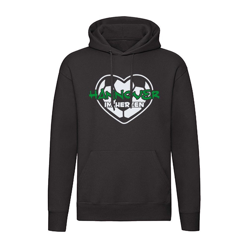 G-graphics Hoodie Hannover im Herzen Unisex Pullover mit einem Motiv für den echten Fan