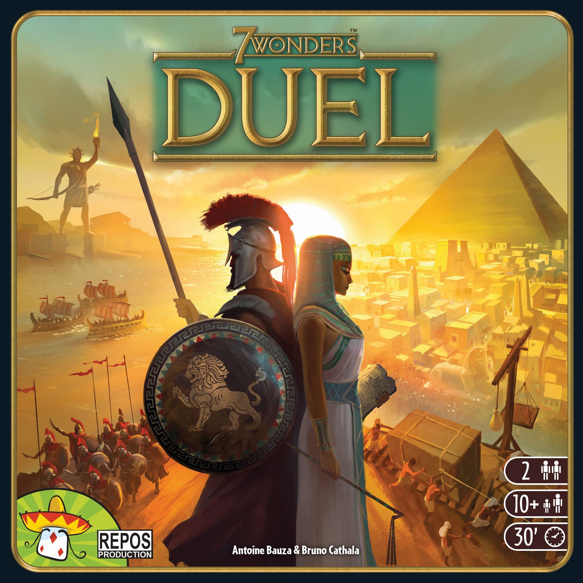 Spiel 7 Wonders - Duel