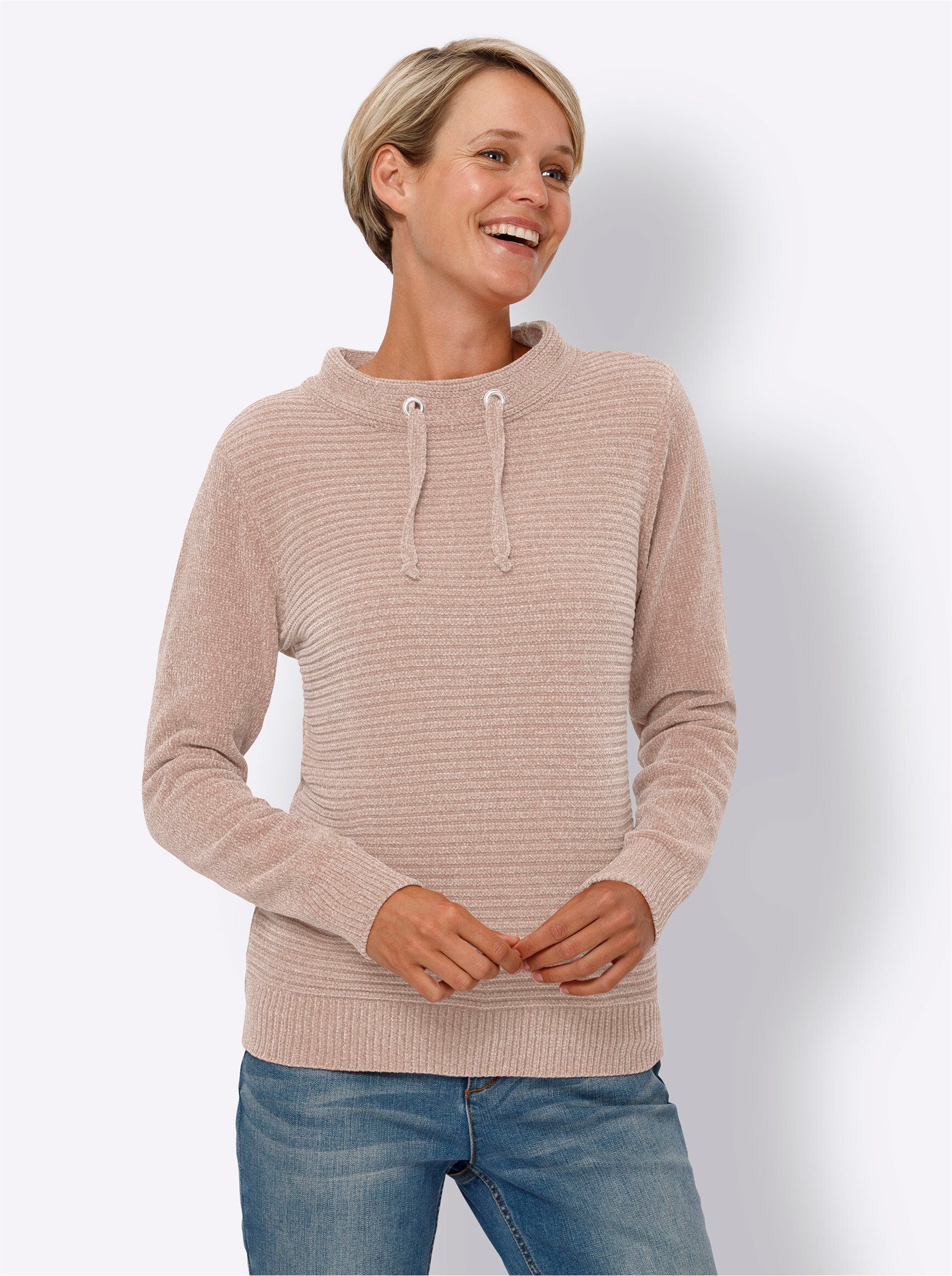 Strickpullover Langarm-Pullover