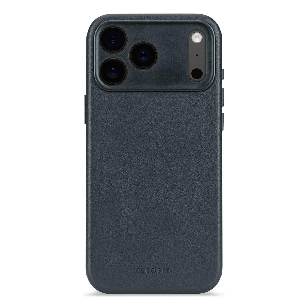 DECODED Backcover Decoded Leather Backcover MagSafe Apple iPhone 17 Pro - Navy Shadow