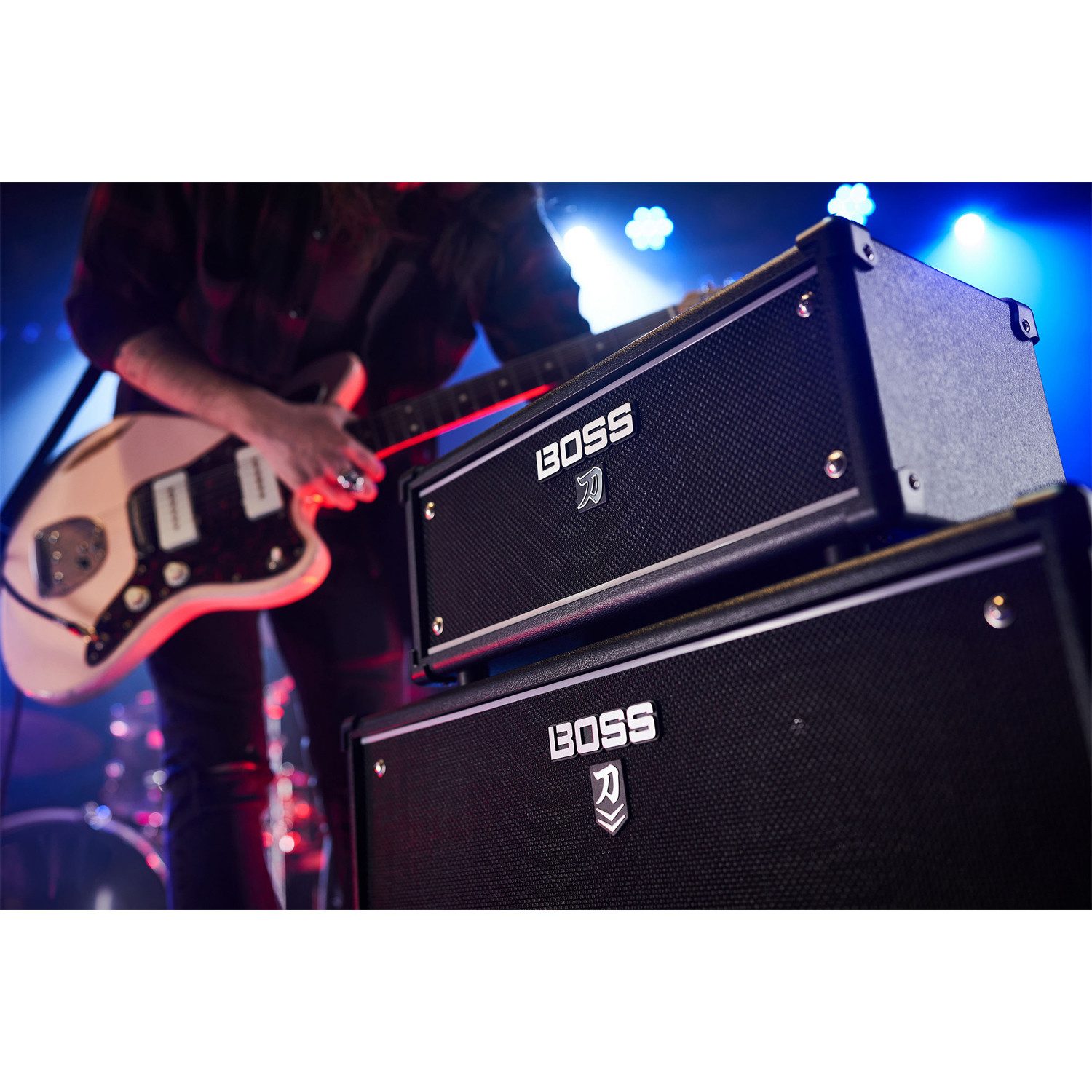 Boss by Roland Boss Gitarren-Verstärker Katana Head Gen 3 Topteil mit Kabel Verstärker (Anzahl Kanäle: 4, 100 W, Vorteils-Set mit Kabel)