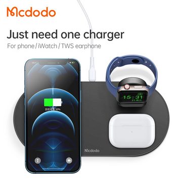 mcdodo 3in1 Magnetisch Qi Wireless Charger Ladestation kompatibel Wireless Charger