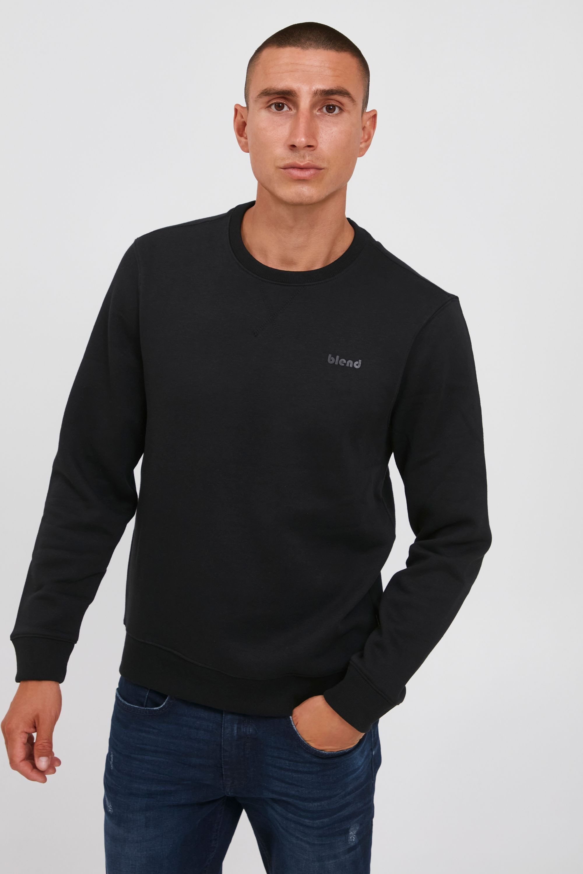Blend Rundhalspullover BHDownton Klassisches Sweatshirt mit günstig online kaufen