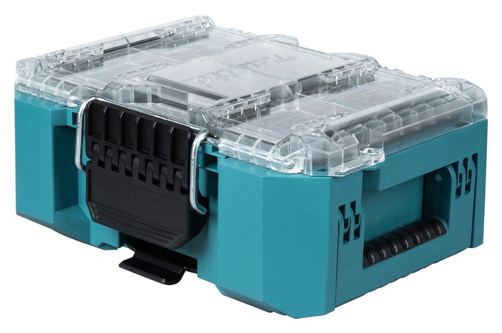 Makita Werkzeugbox MAKTRAK Organizer kompakt »P-91067« 8,55L, 5 Organizer-Behälter, Effizientes Be- und Entladen mit dem MAKTRAK Koffer Sortiment
