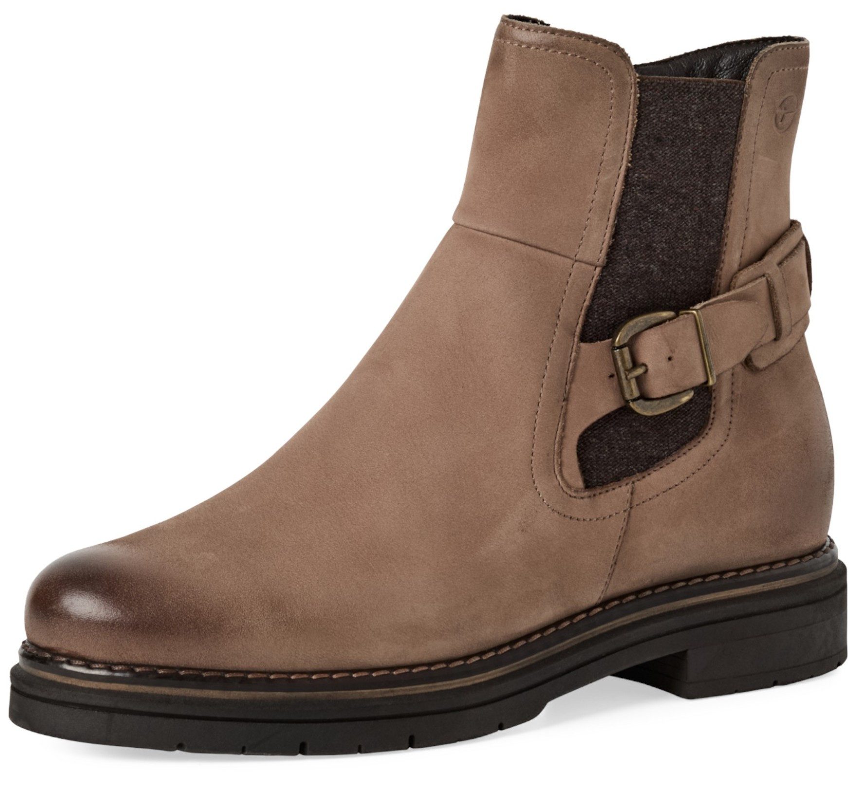 Tamaris 1-25345-45 353 Taupe Nubuc Stiefelette