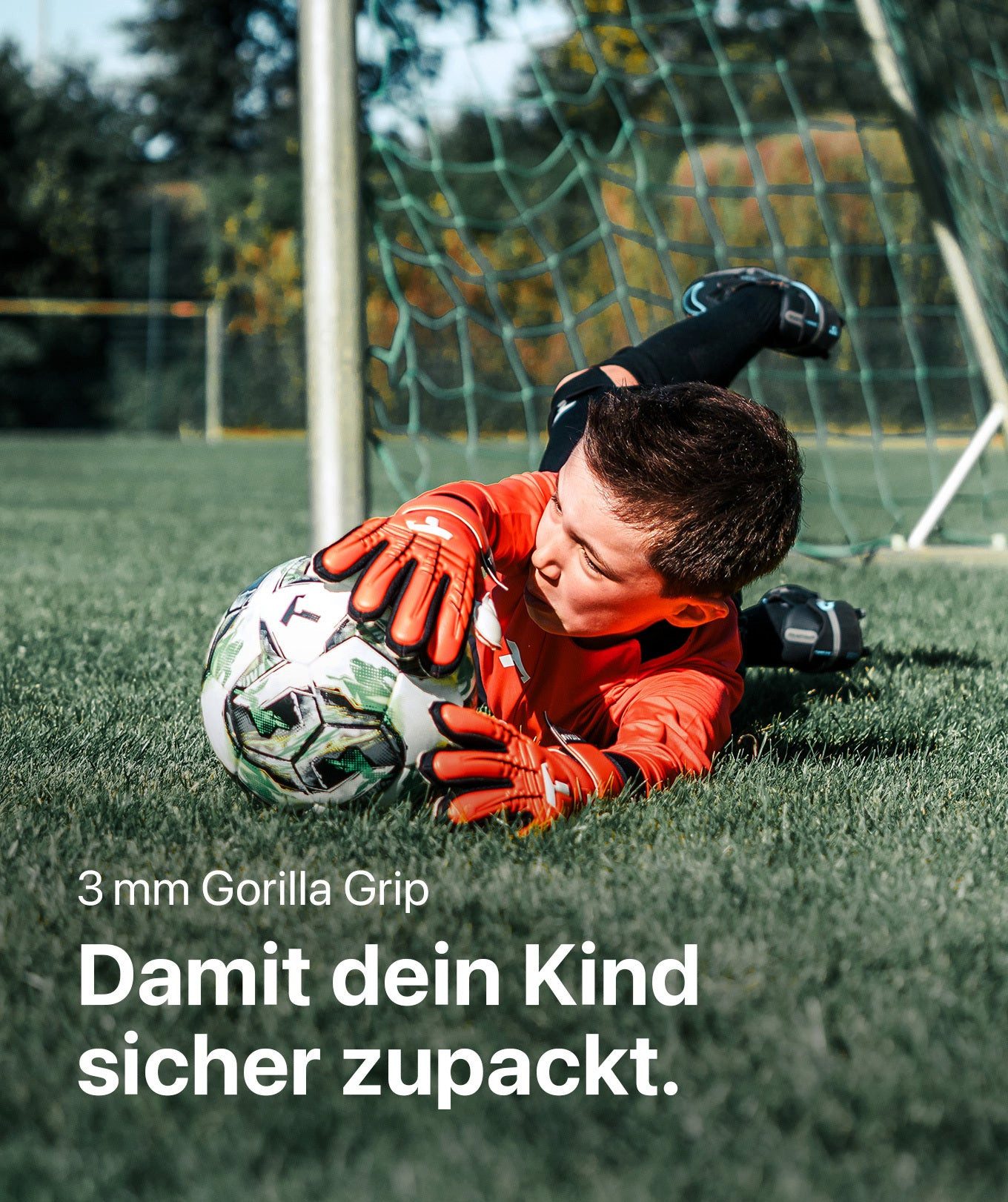 T1TAN Torwarthandschuhe Torwarthandschuhe Kinder Red Beast 3.0