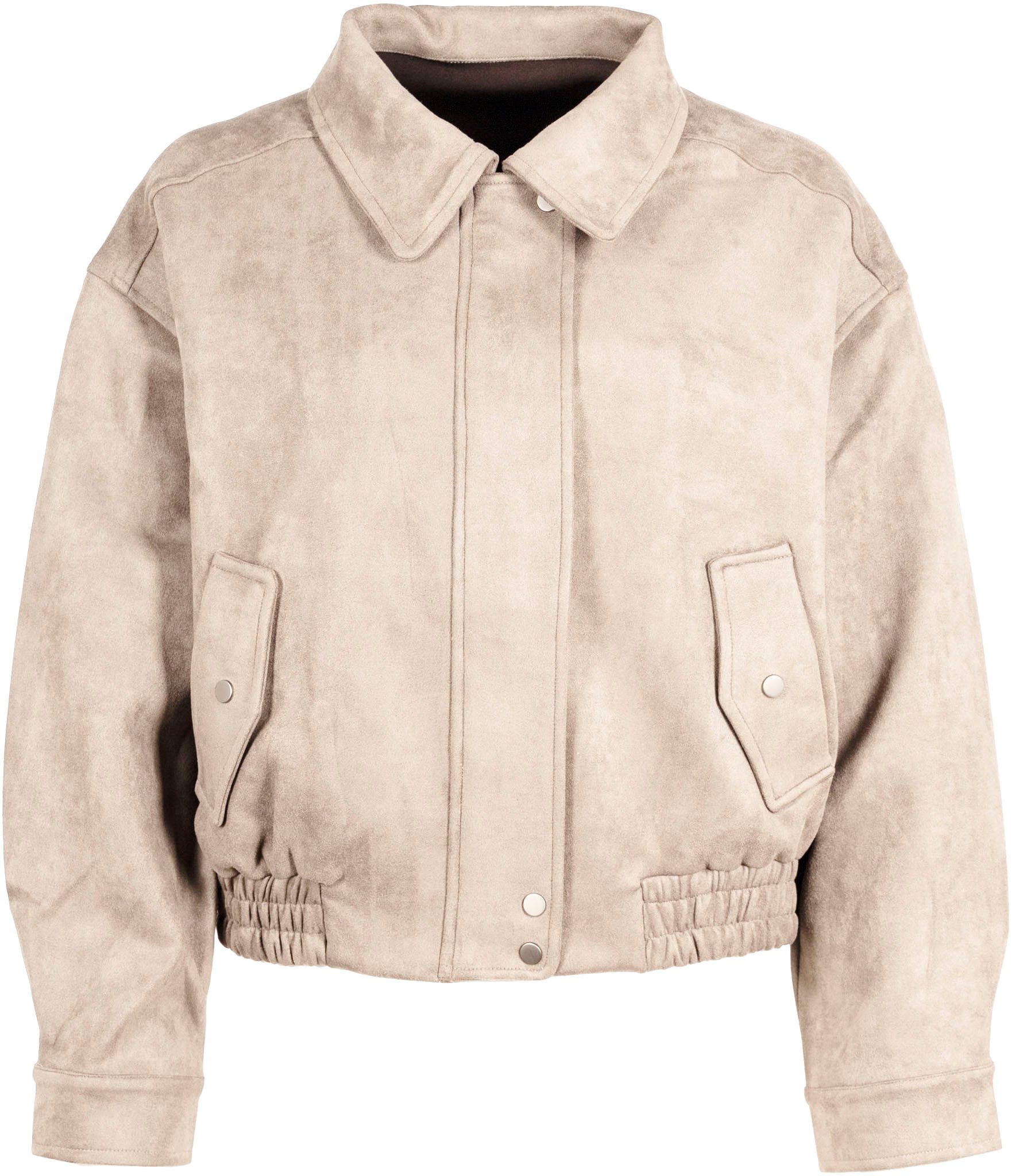 Mauritius Lederimitatjacke 2Waylina mit Falten, mit günstig online kaufen