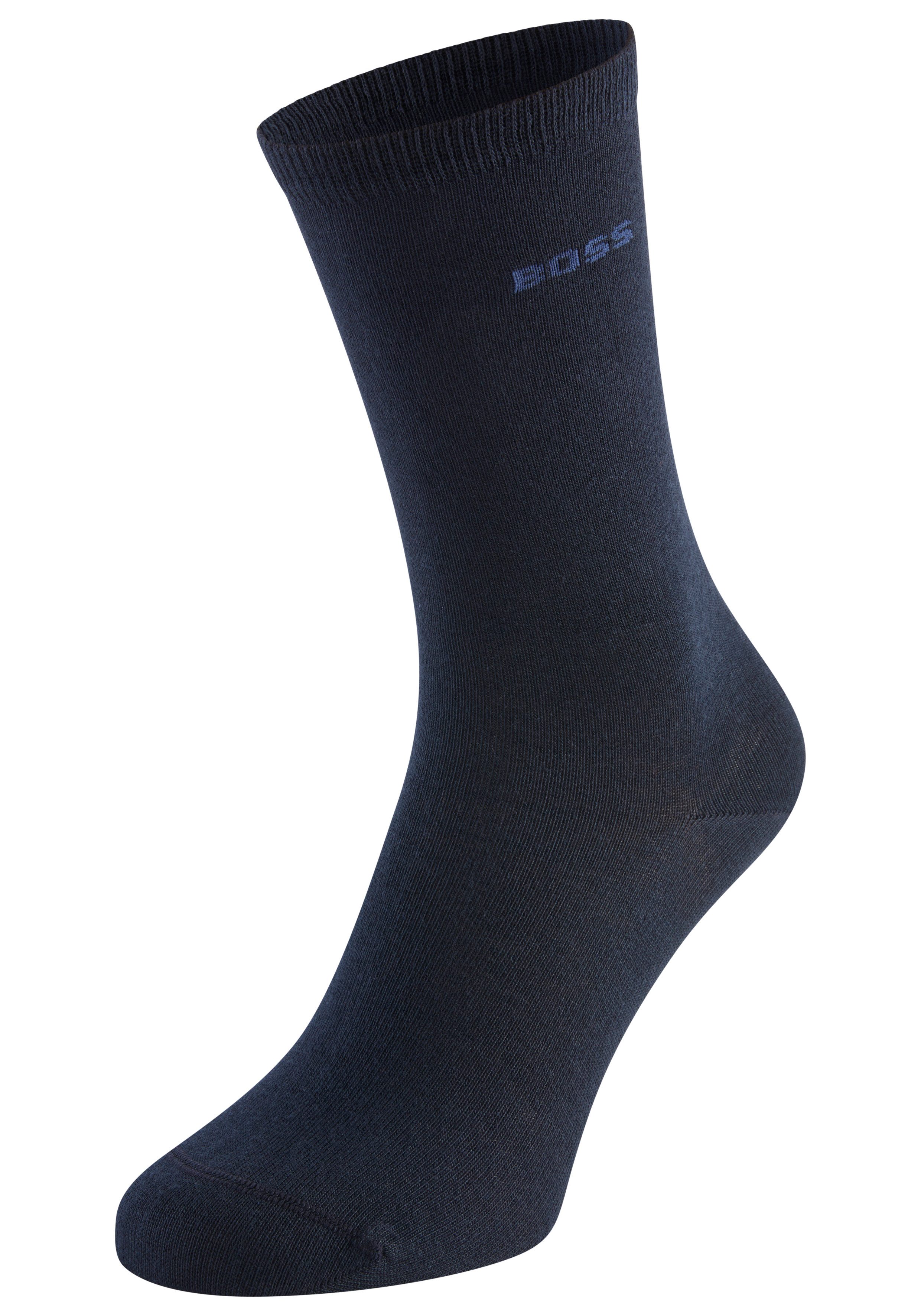 BOSS Freizeitsocken (3-Paar) mit Logoschriftzug günstig online kaufen