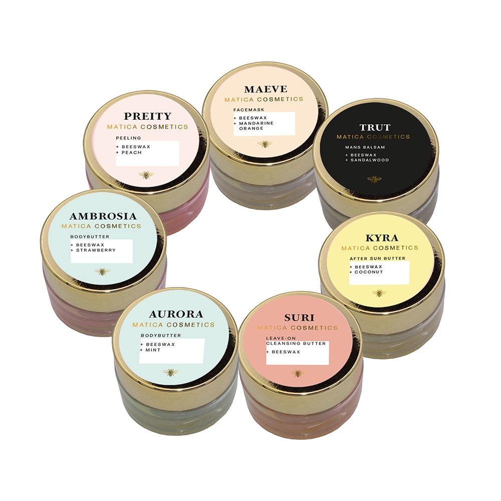 Körpercreme Matica Cosmetics Probierset - Reisekollektion