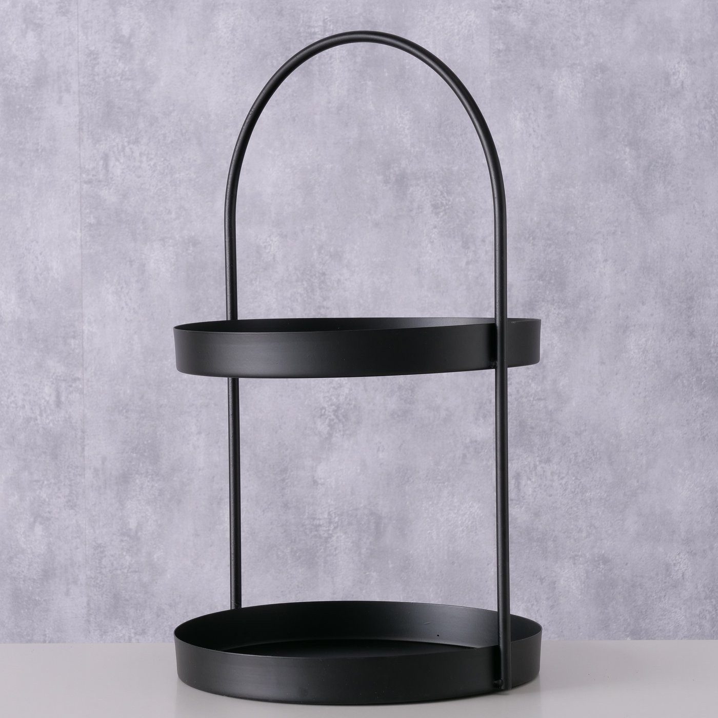 BOLTZE GRUPPE GmbH Servierständer Etagere aus Metall JOKO, H. 44 cm, Metall, (einzeln, einzeln)
