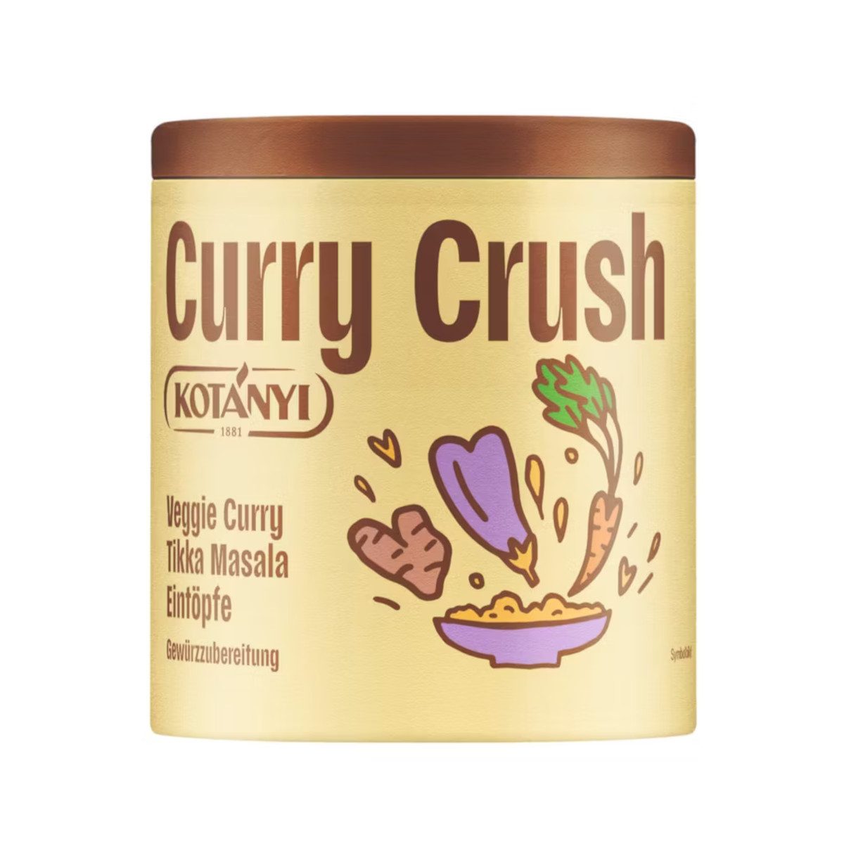KOTANYI Gewürz, Kotanyi Junge Little Curry Crush Gewürzzubereitung Packung 70g