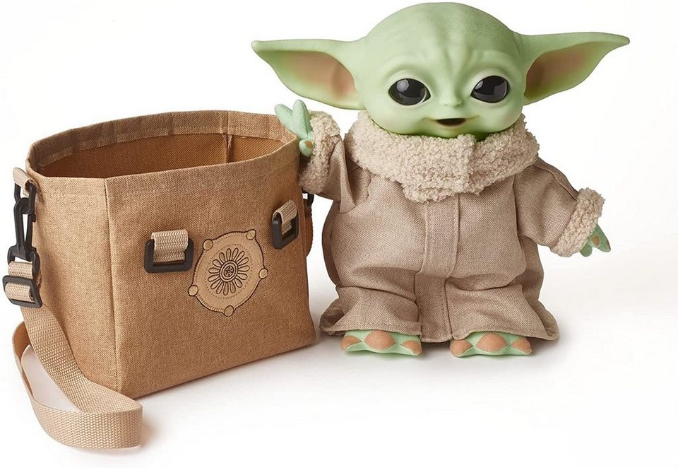 Star Wars: The Mandalorian: The Child Real Moves Plush 30cm Mattel® Plüschfigur »Star Wars: The Mandalorian - The Child - Baby Yoda