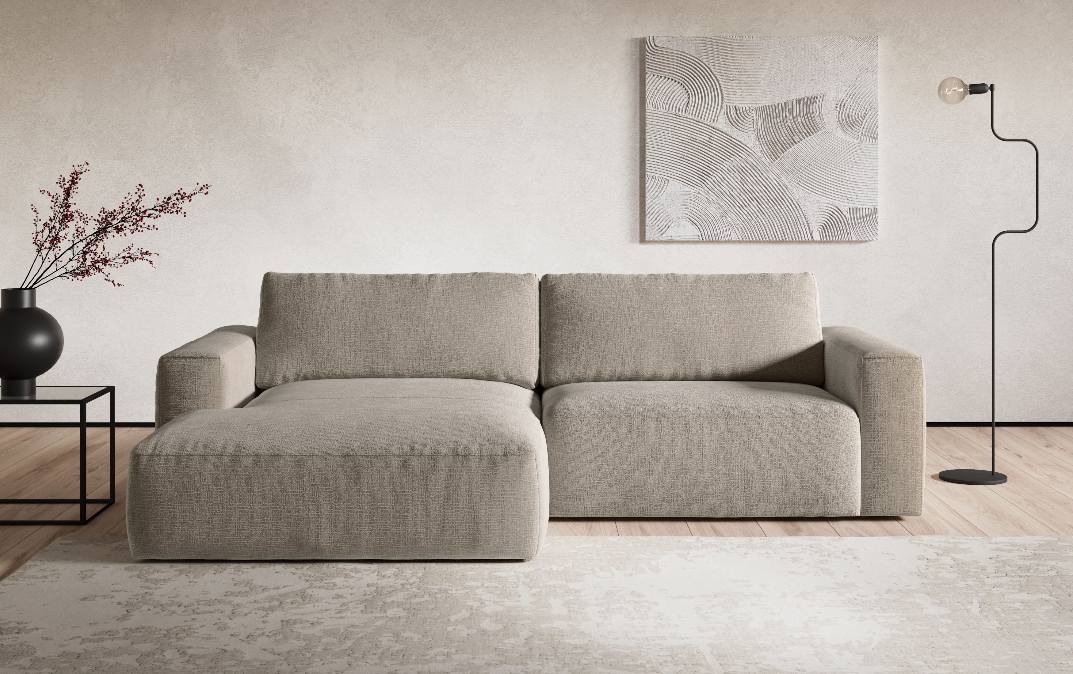 COTTA Ecksofa Lasso L-Form, XL-Sofa günstig online kaufen